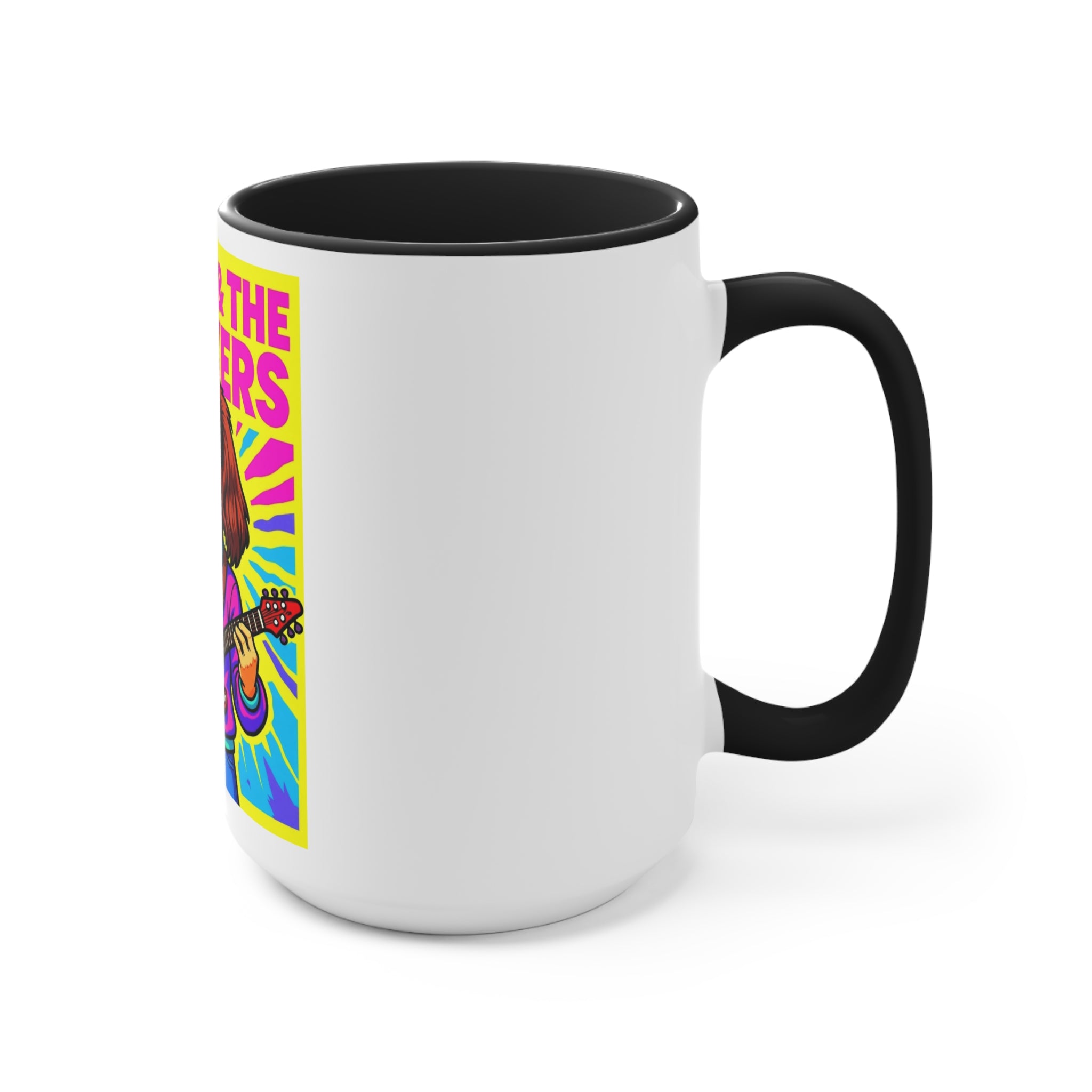 Dachshund Rock and Roll Mug - 'Daisy & The Barkers'