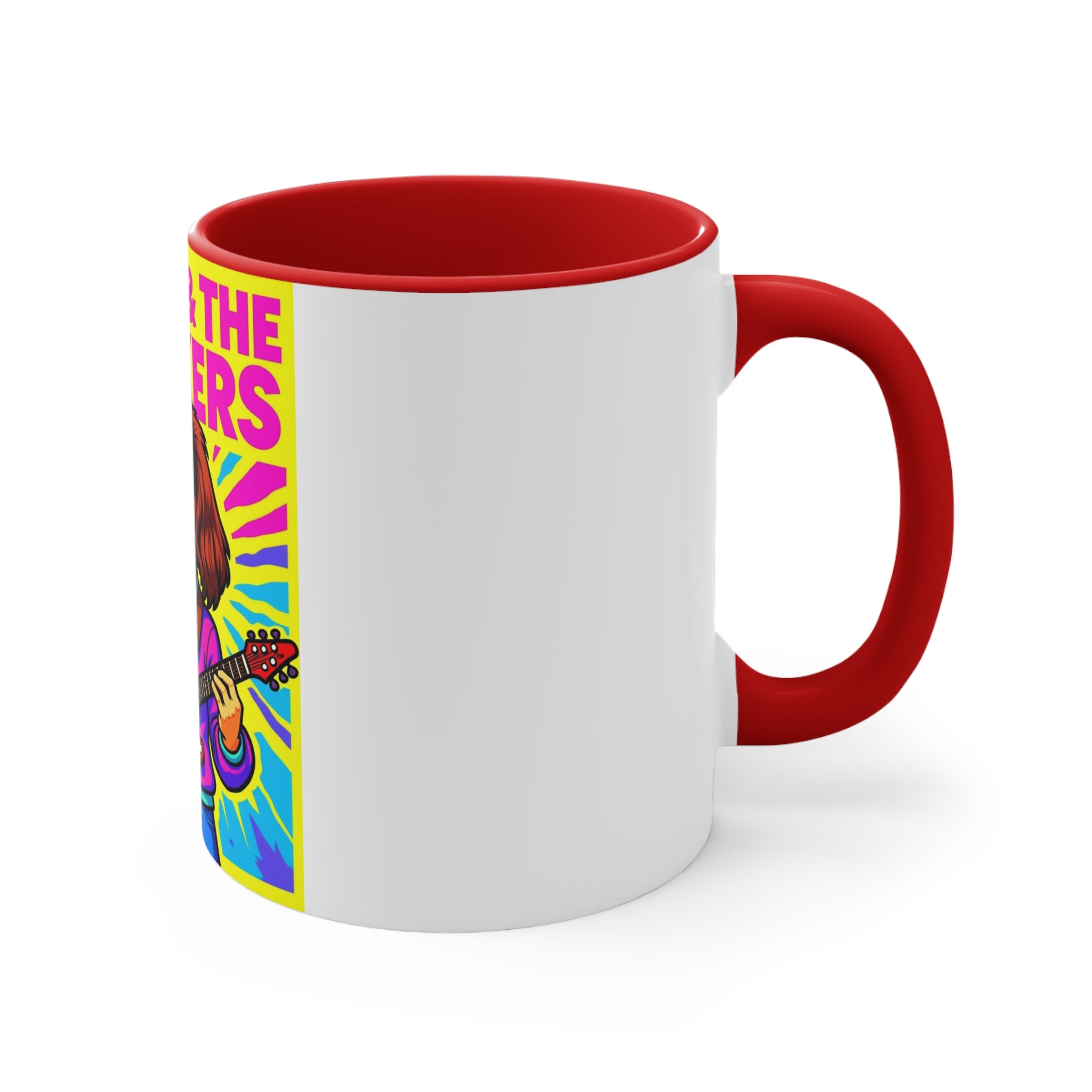 Dachshund Rock and Roll Mug - 'Daisy & The Barkers'