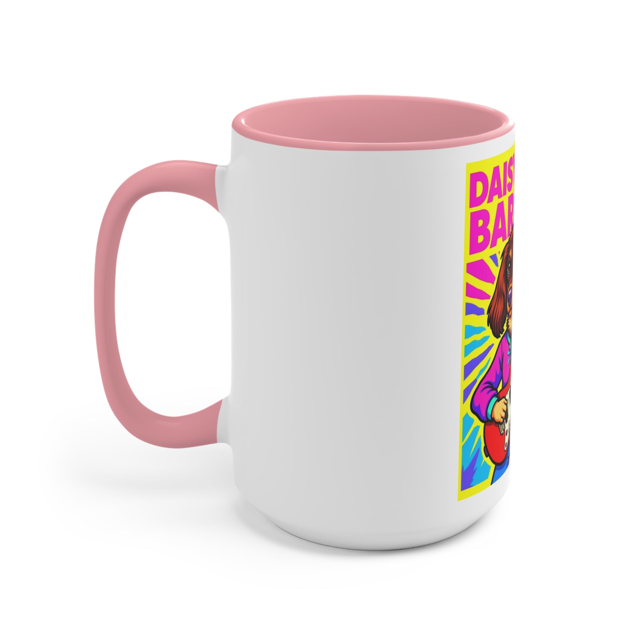Dachshund Rock and Roll Mug - 'Daisy & The Barkers'