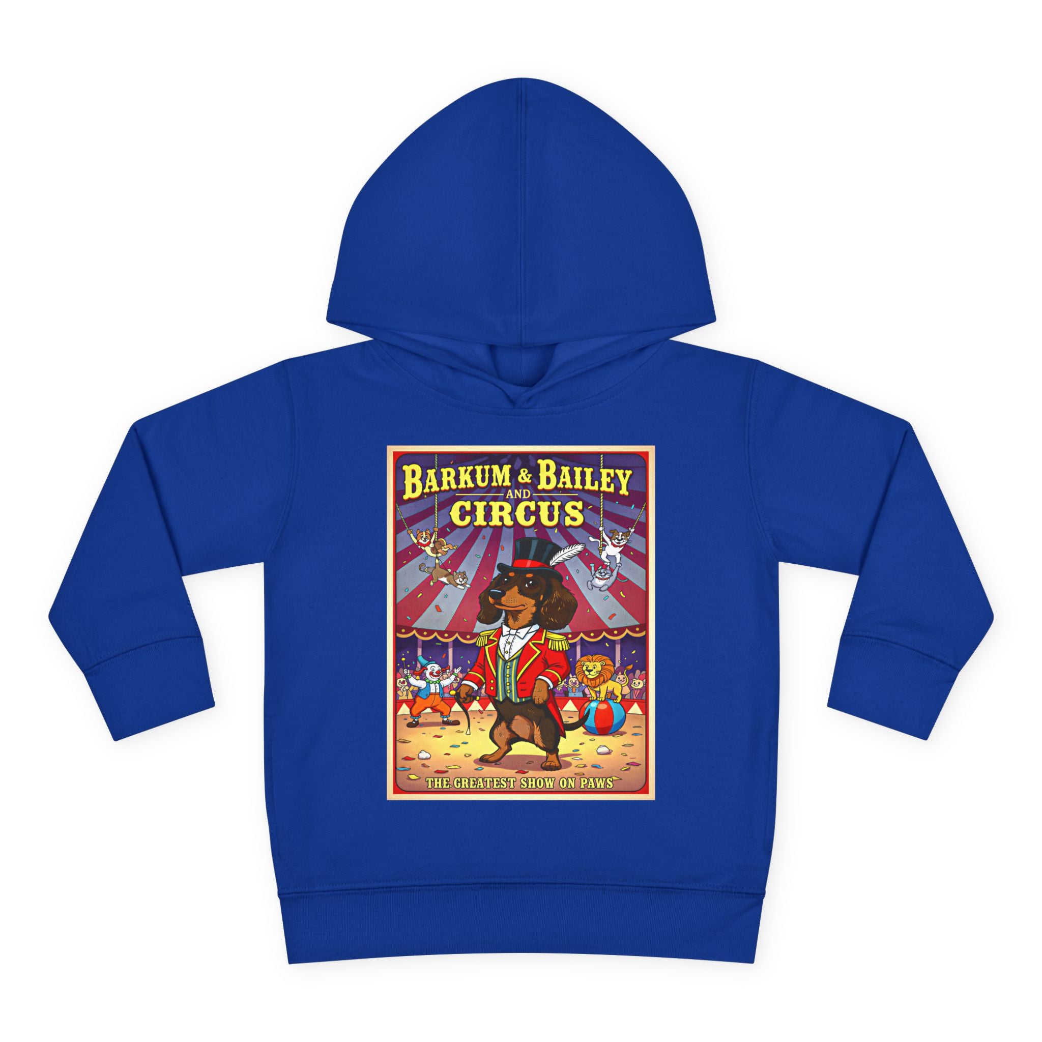 Dachshund - Barkum & Bailey Circus Toddler Fleece Hoodie
