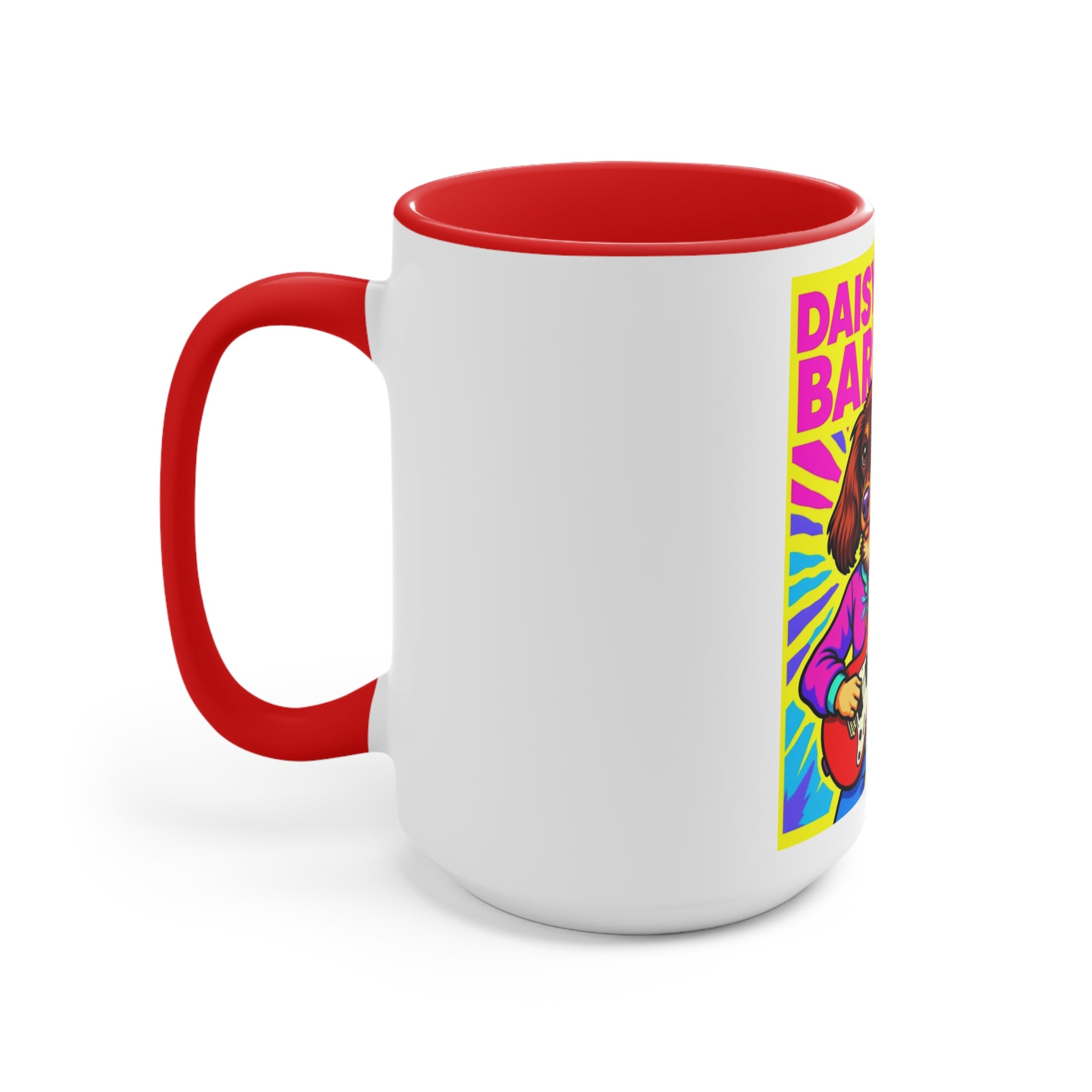 Dachshund Rock and Roll Mug - 'Daisy & The Barkers'