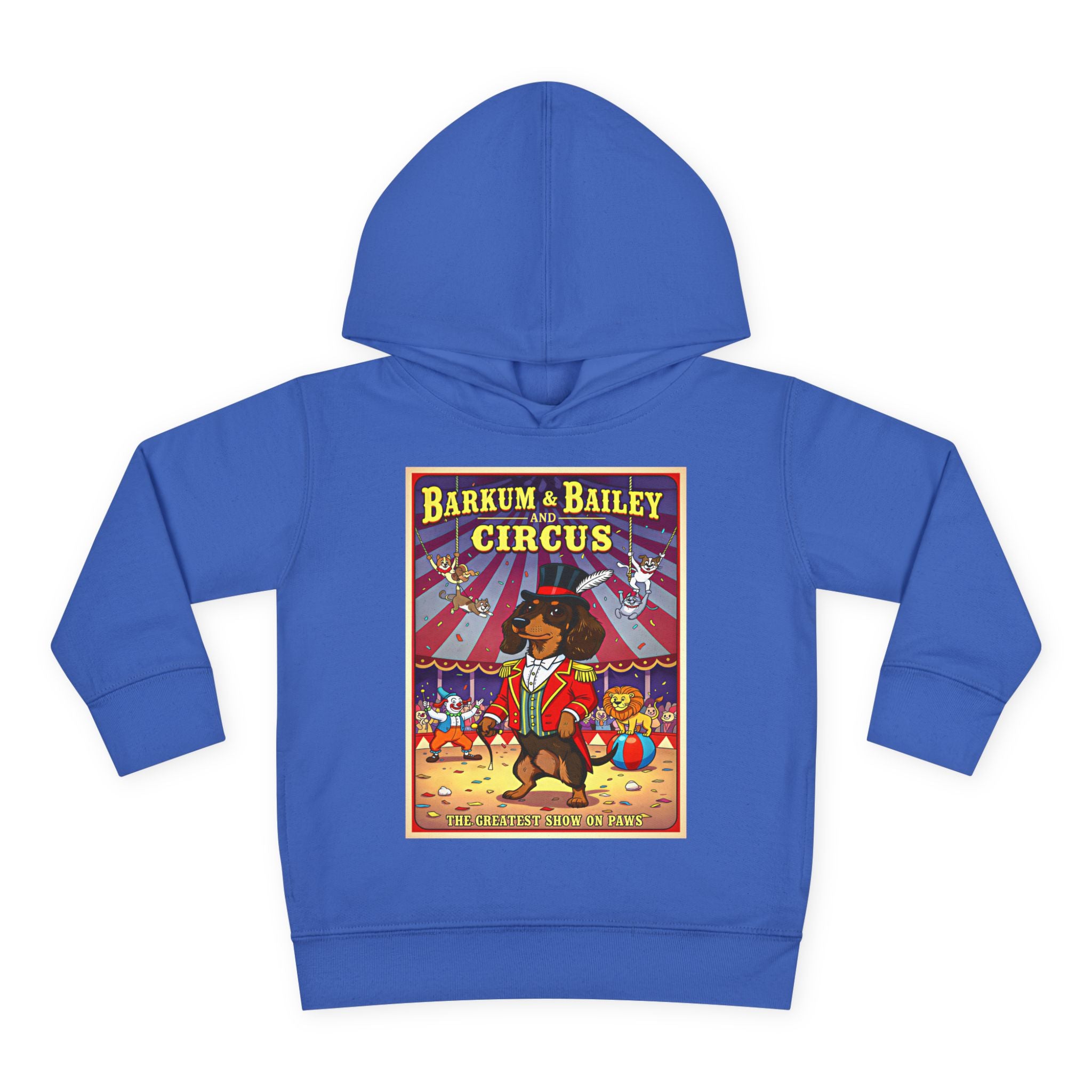Dachshund - Barkum & Bailey Circus Toddler Fleece Hoodie