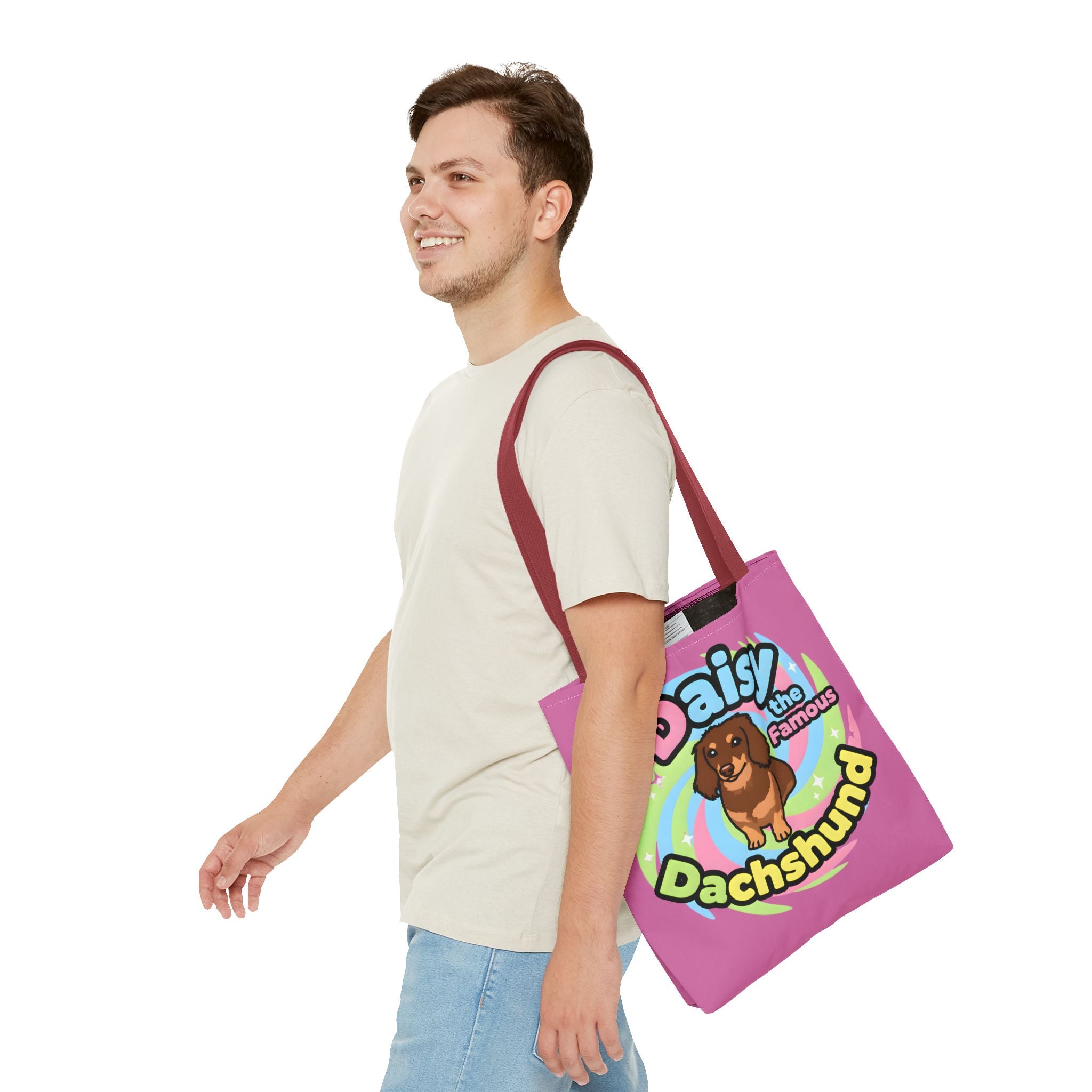 Copy of Vibrant Music-Themed Tote Bag | Fun Design for Animal Lovers & Musicians