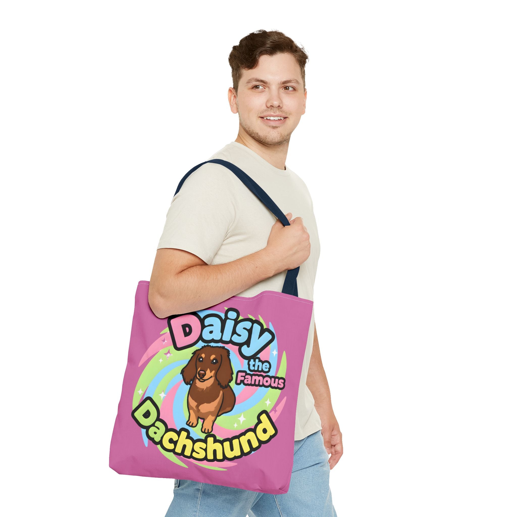 Copy of Vibrant Music-Themed Tote Bag | Fun Design for Animal Lovers & Musicians