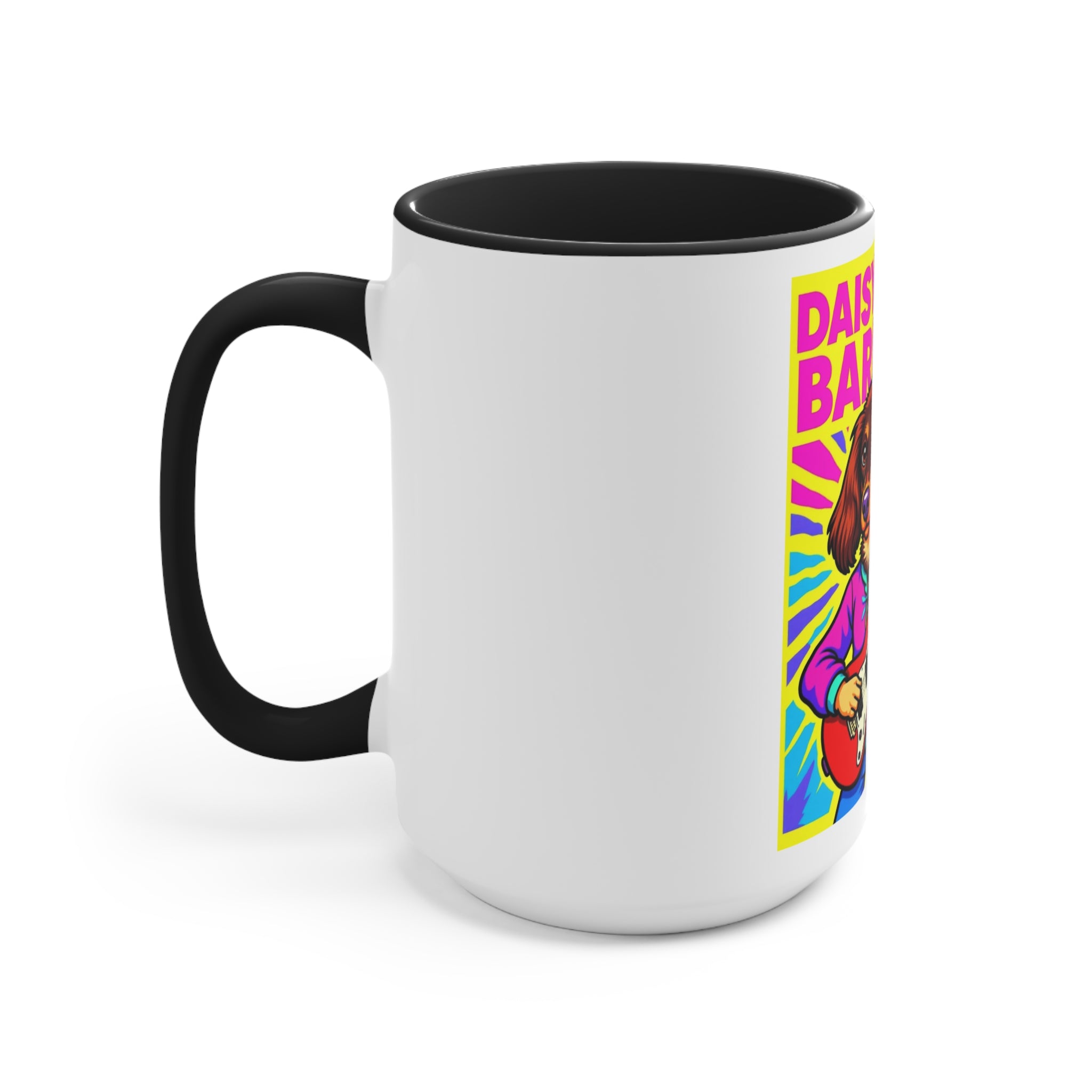 Dachshund Rock and Roll Mug - 'Daisy & The Barkers'