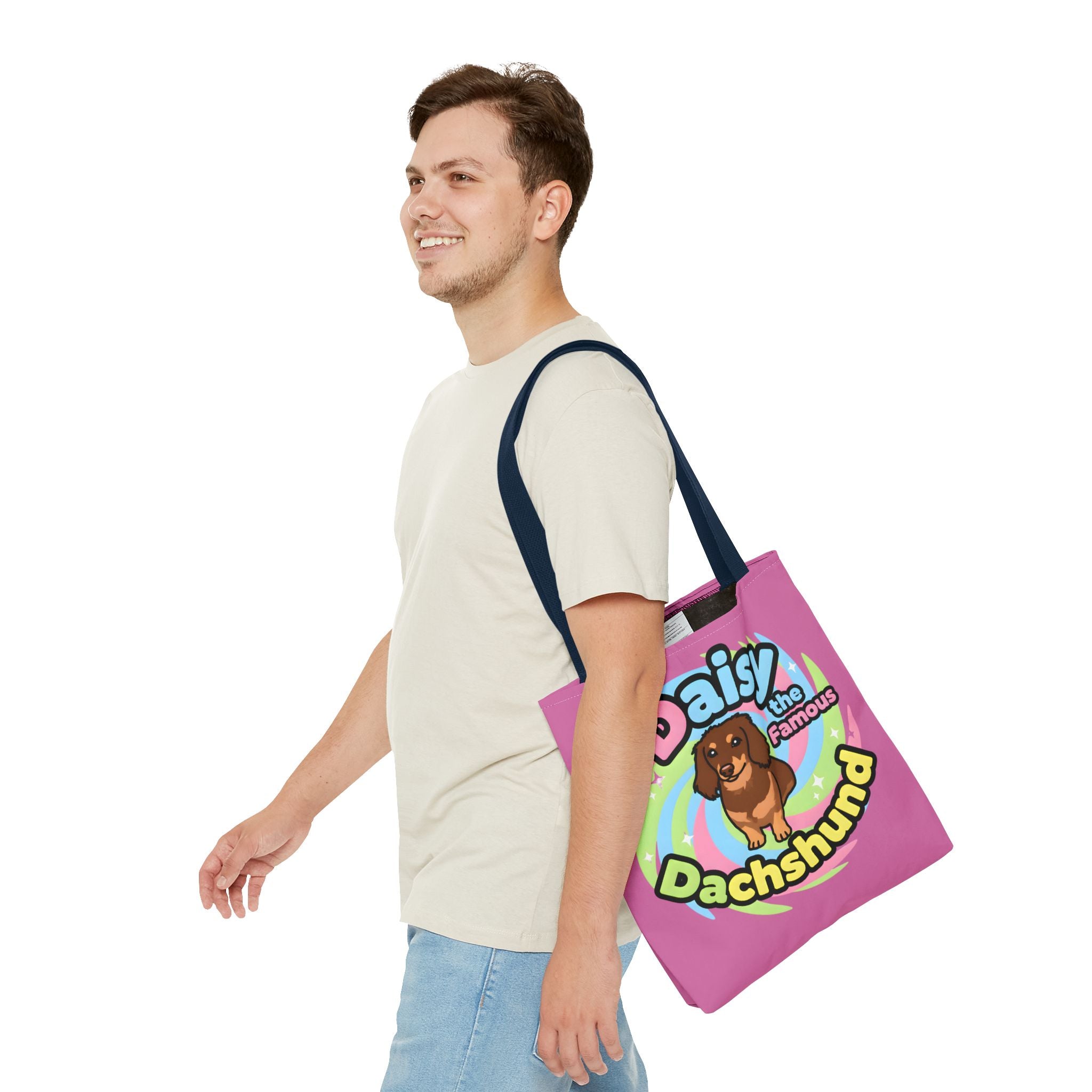 Copy of Vibrant Music-Themed Tote Bag | Fun Design for Animal Lovers & Musicians