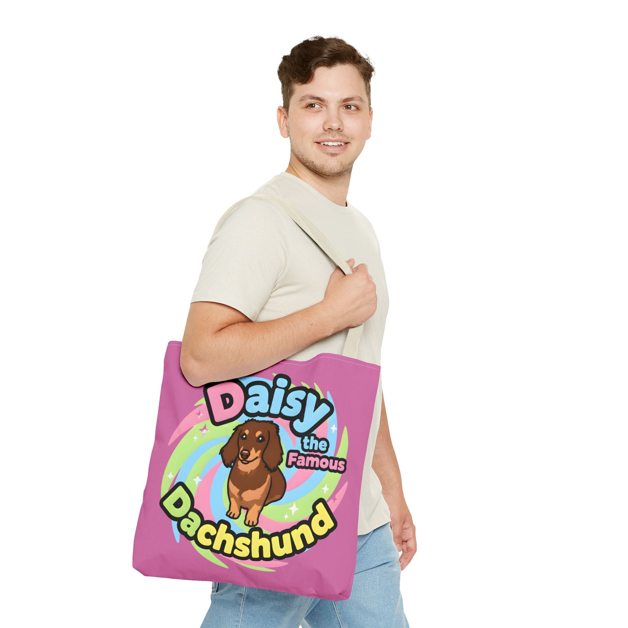 Copy of Vibrant Music-Themed Tote Bag | Fun Design for Animal Lovers & Musicians