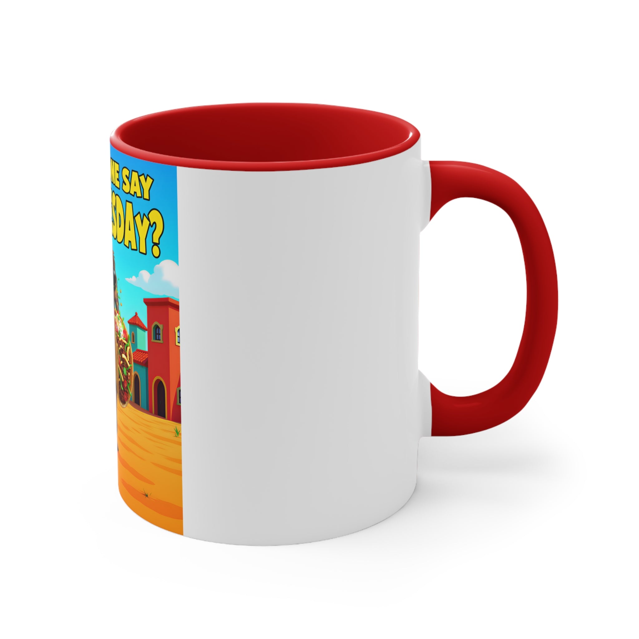 Taco Tuesday Accent Mug – Fun & Whimsical Wiener Dog Design