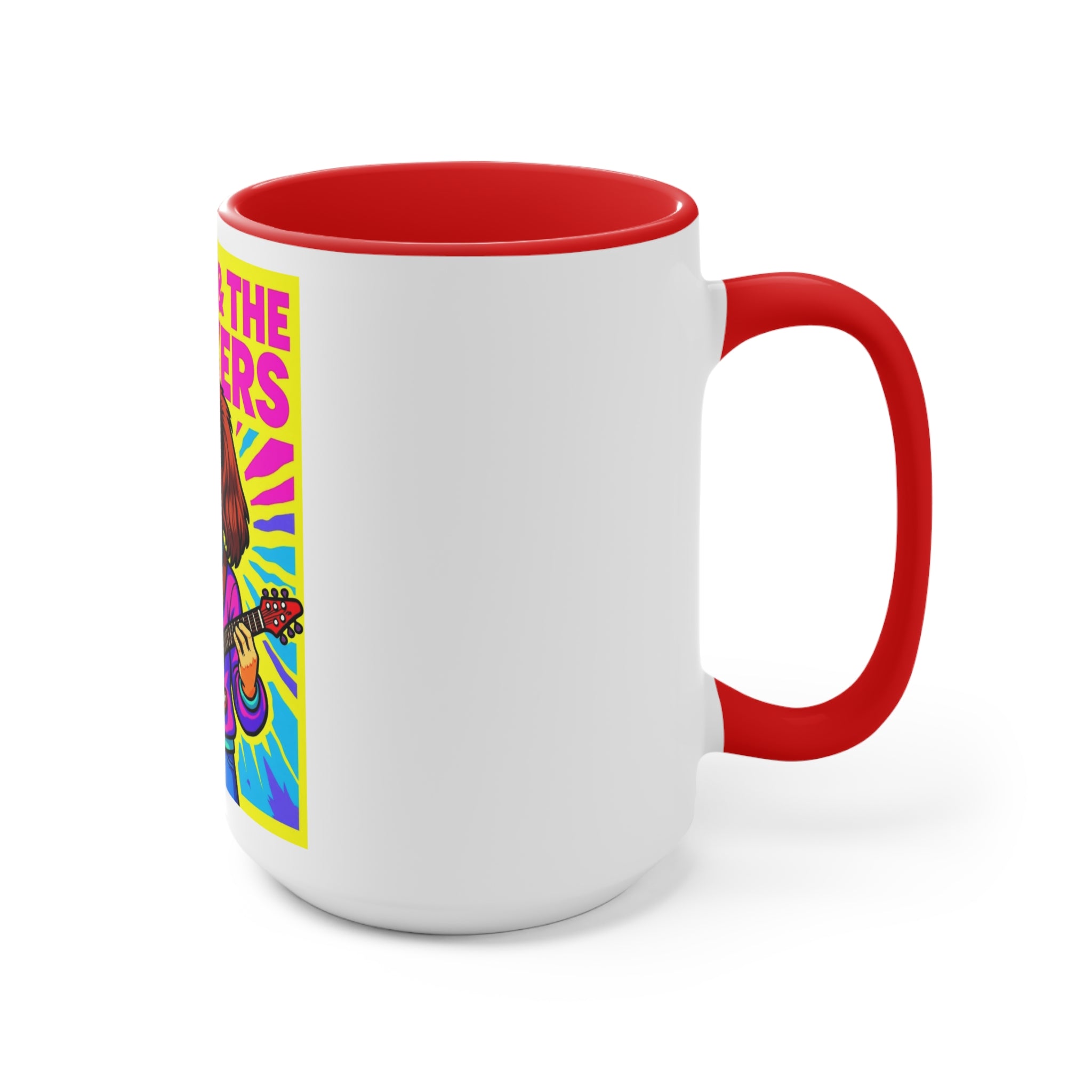 Dachshund Rock and Roll Mug - 'Daisy & The Barkers'