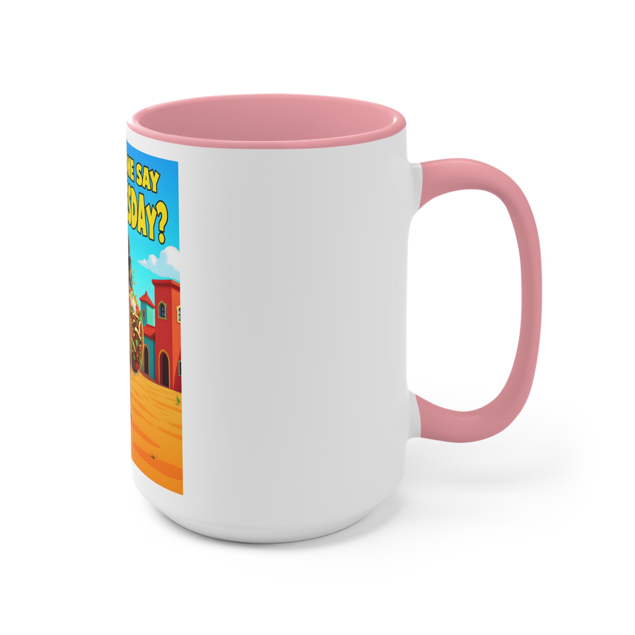 Taco Tuesday Accent Mug – Fun & Whimsical Wiener Dog Design