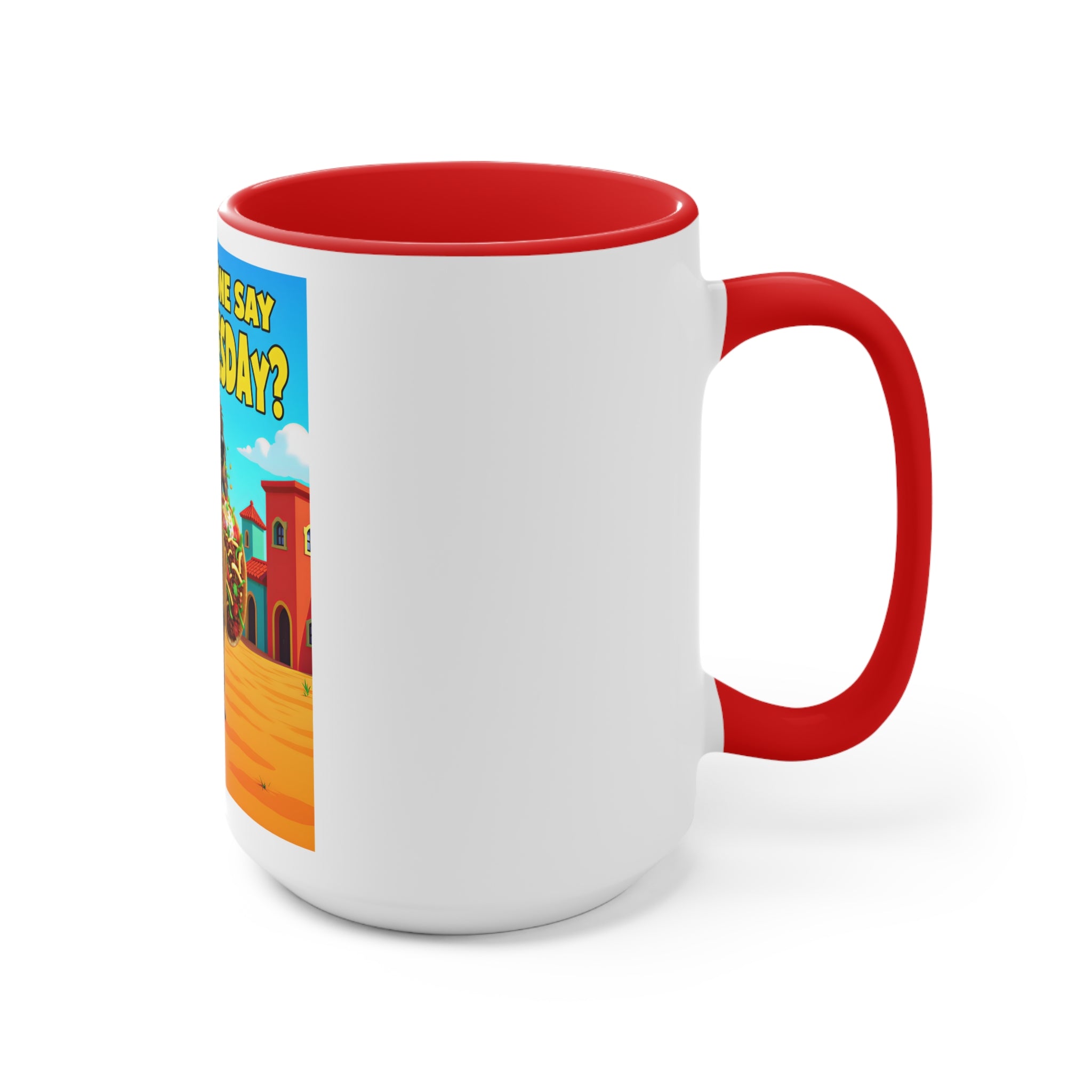 Taco Tuesday Accent Mug – Fun & Whimsical Wiener Dog Design