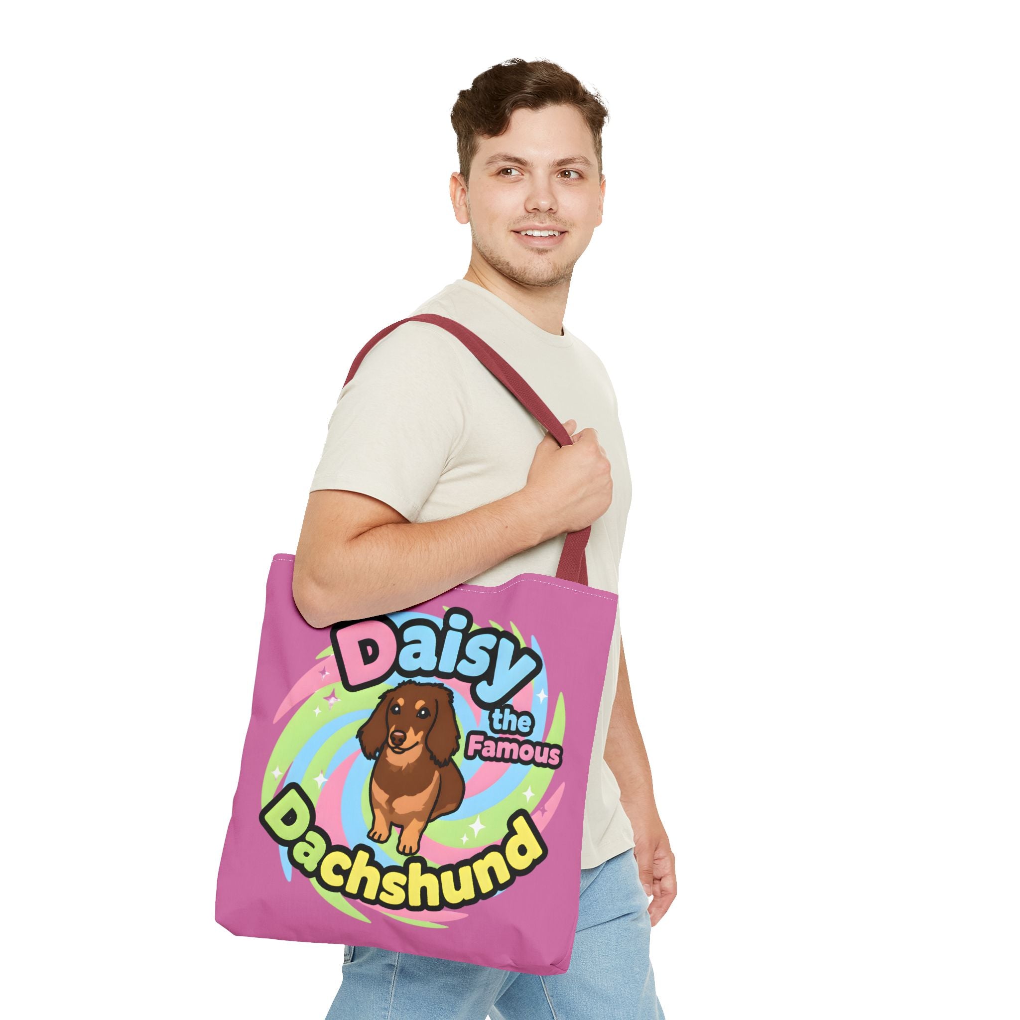 Copy of Vibrant Music-Themed Tote Bag | Fun Design for Animal Lovers & Musicians
