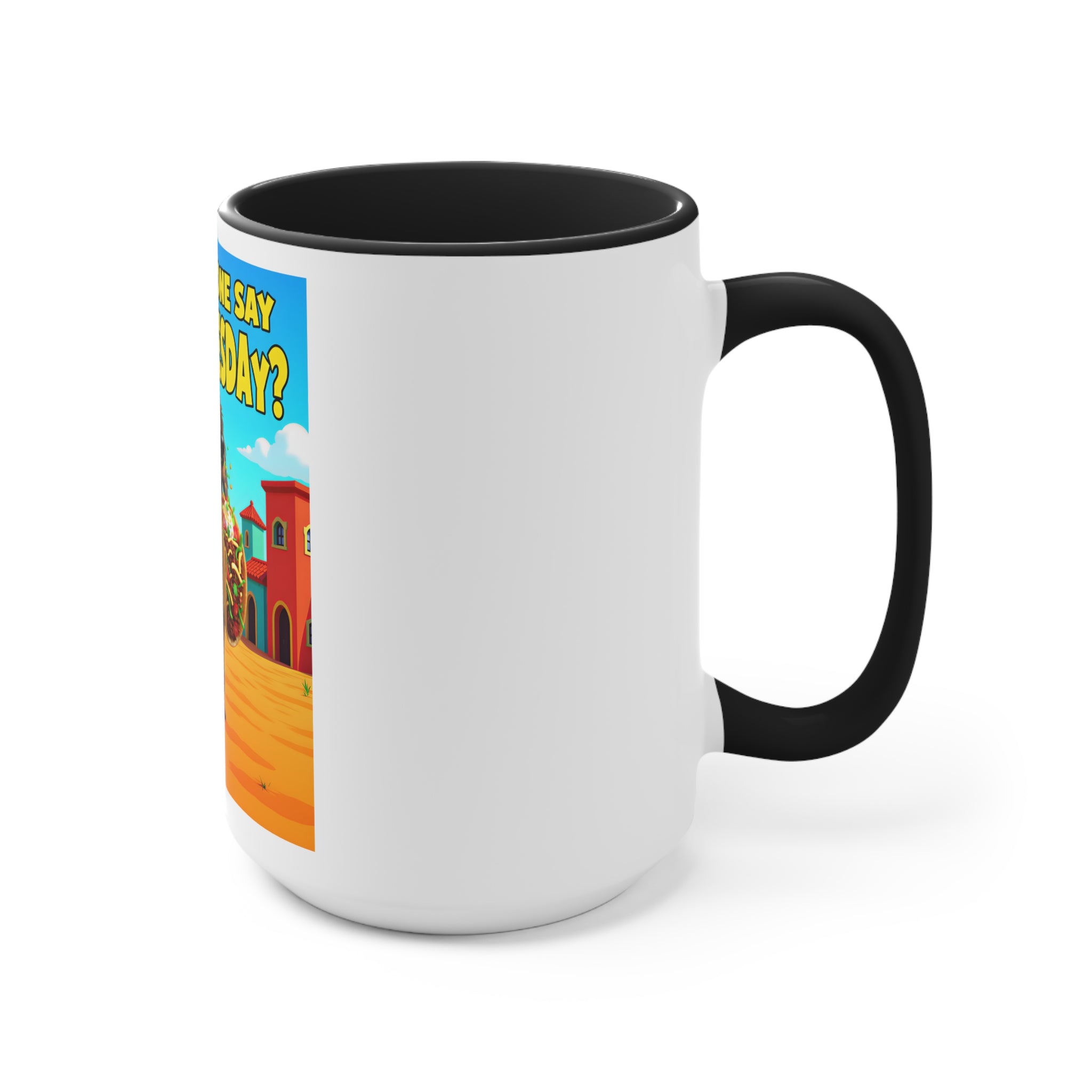 Taco Tuesday Accent Mug – Fun & Whimsical Wiener Dog Design