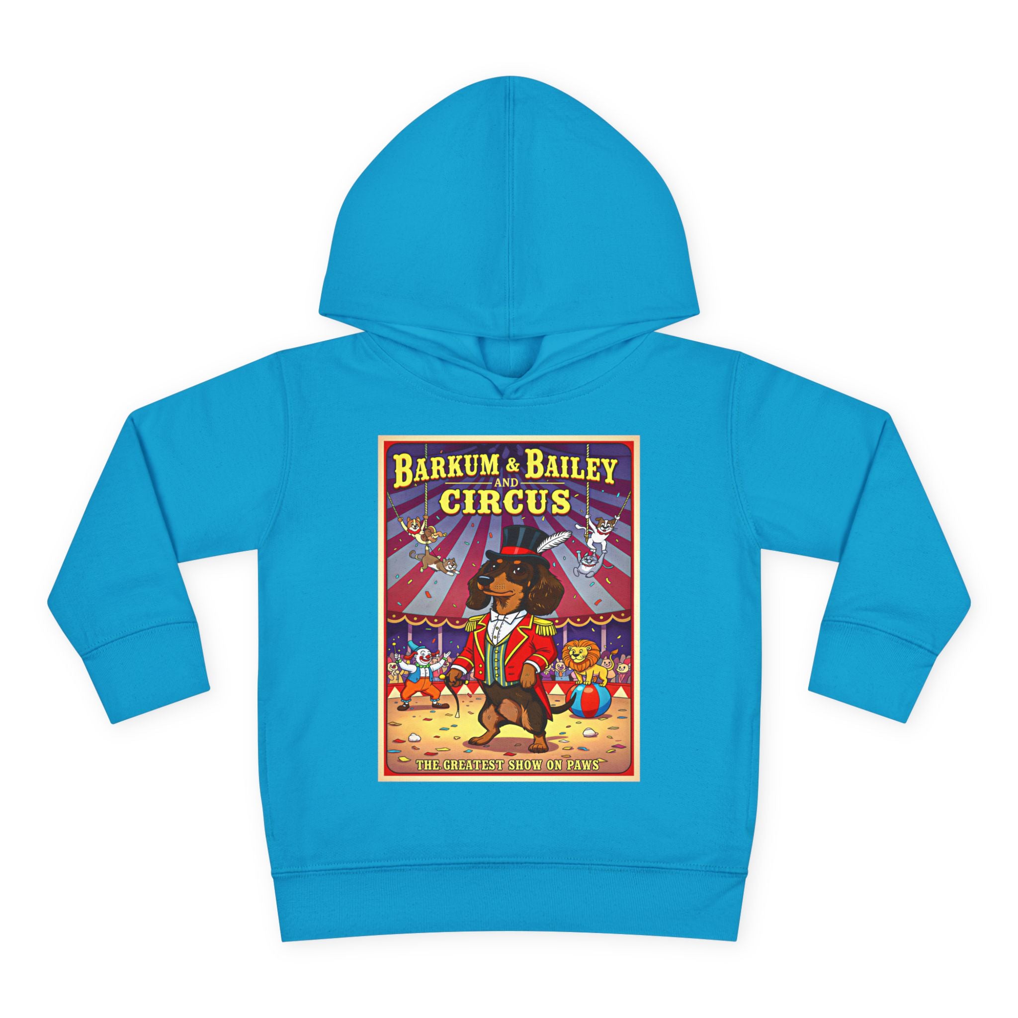 Dachshund - Barkum & Bailey Circus Toddler Fleece Hoodie
