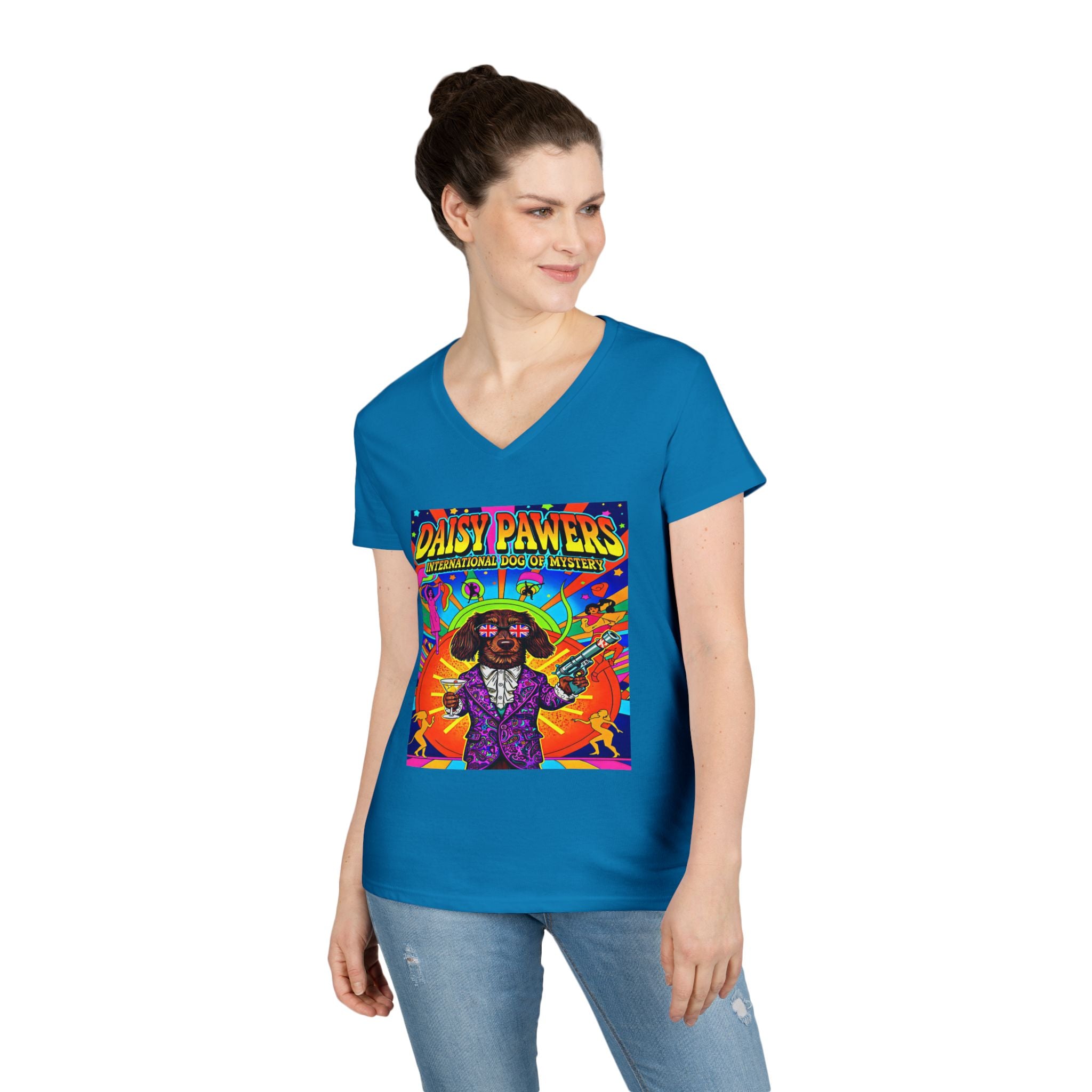 Daisy Pawers Womens Graphic Tee