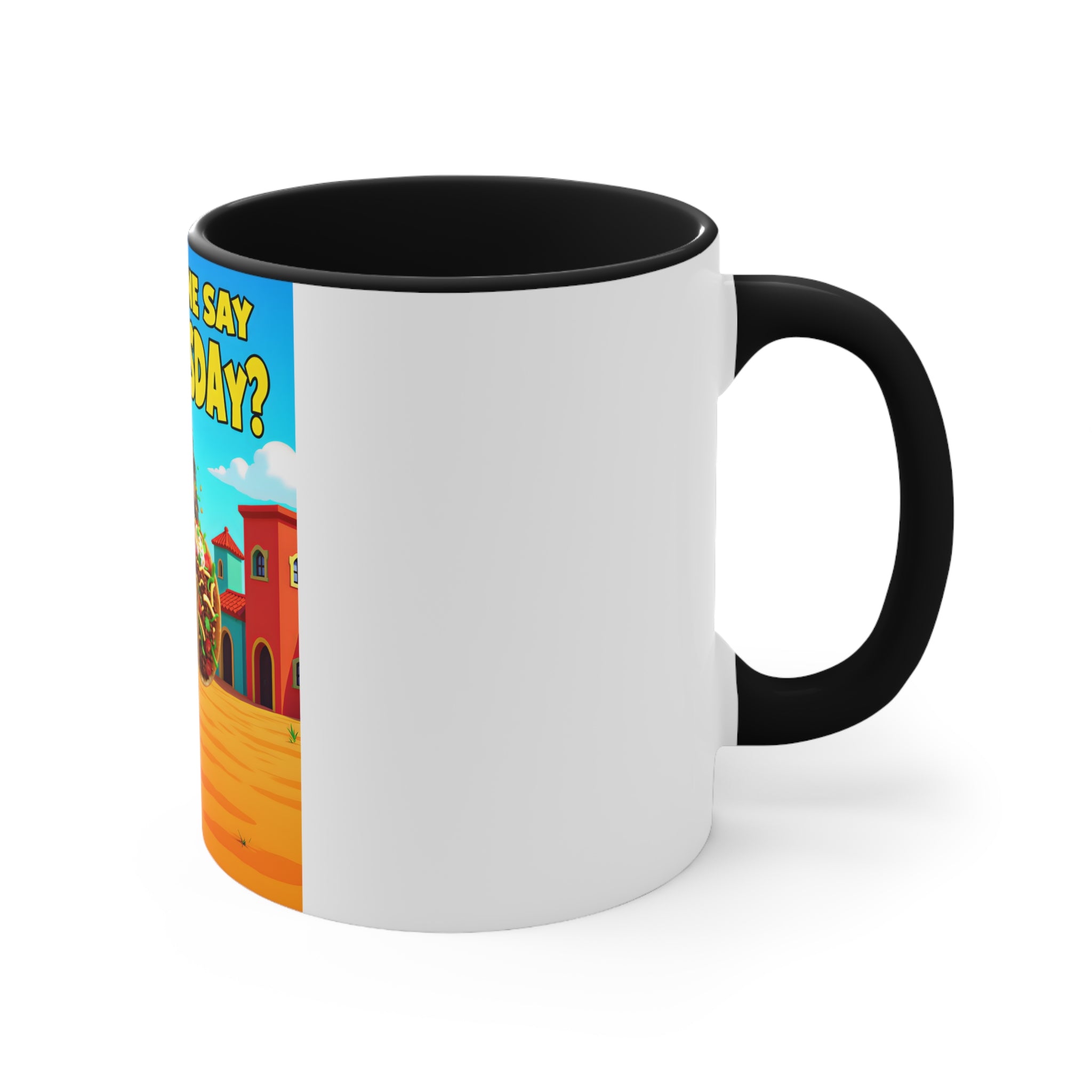 Taco Tuesday Accent Mug – Fun & Whimsical Wiener Dog Design