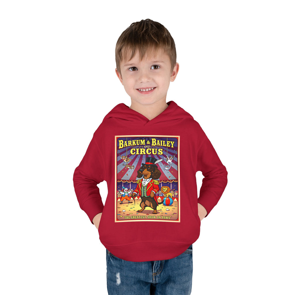 Dachshund - Barkum & Bailey Circus Toddler Fleece Hoodie