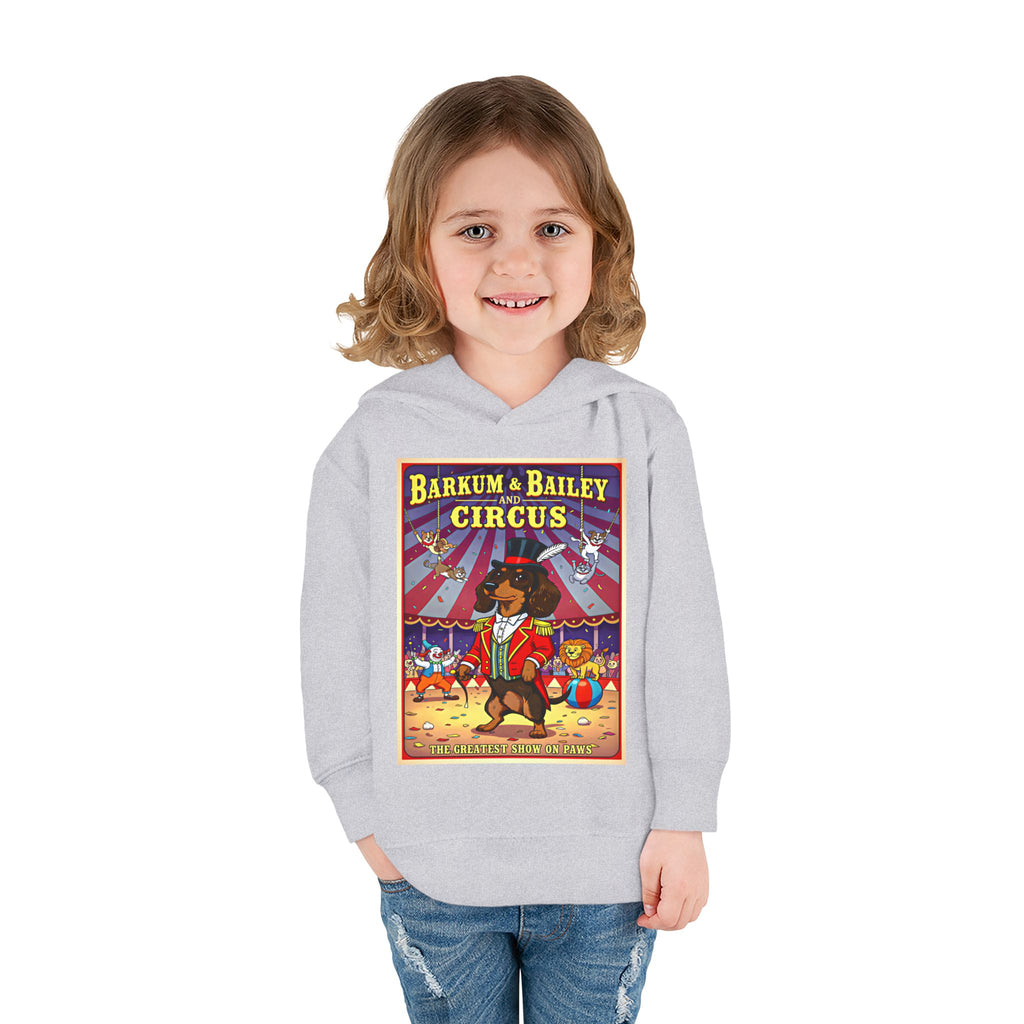 Dachshund - Barkum & Bailey Circus Toddler Fleece Hoodie