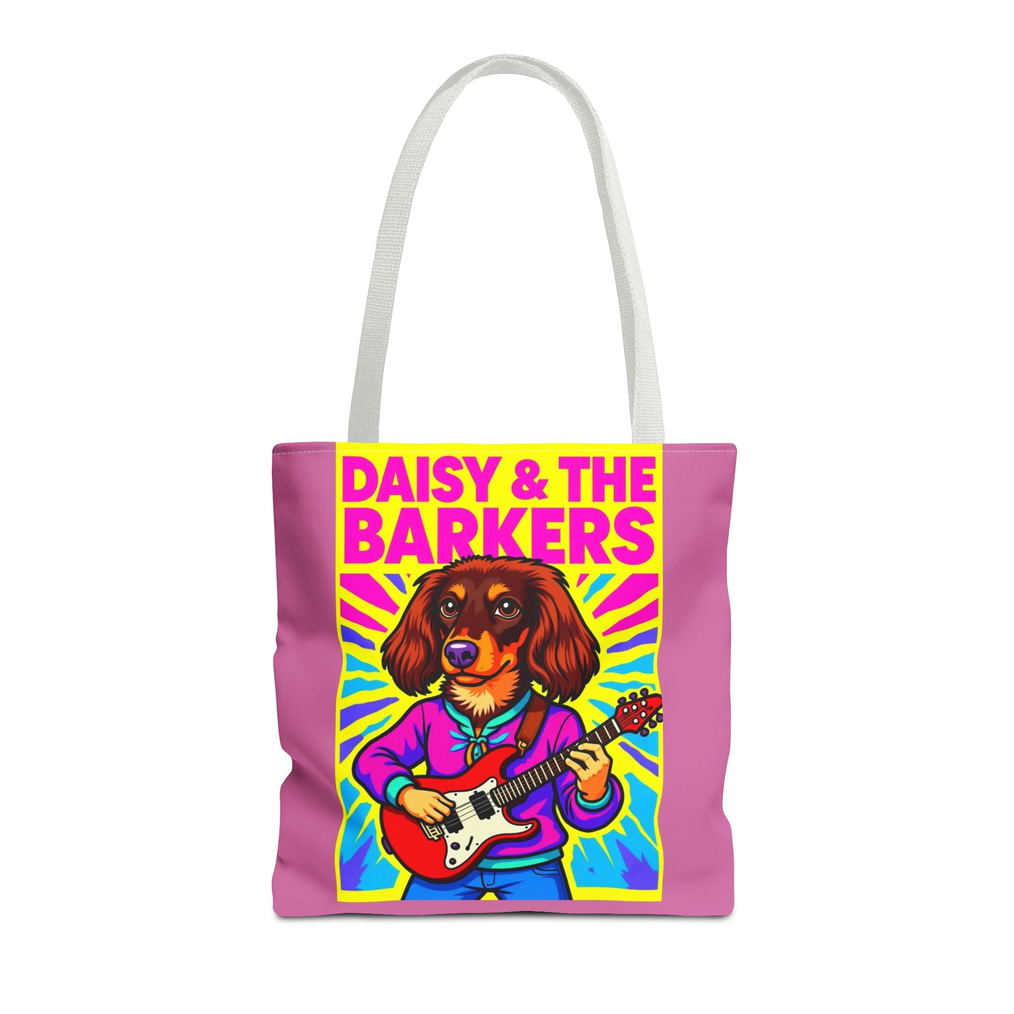 Vibrant Music-Themed Tote Bag | Fun Design for Animal Lovers & Musicians