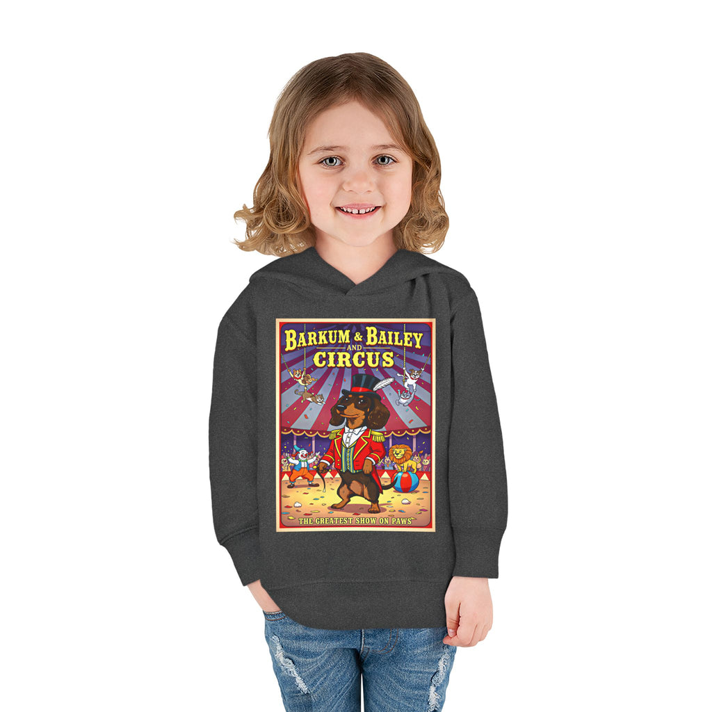 Dachshund - Barkum & Bailey Circus Toddler Fleece Hoodie