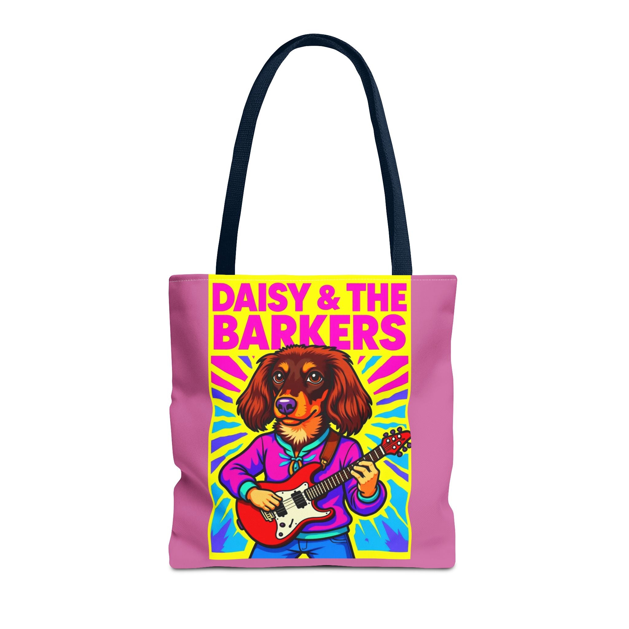 Vibrant Music-Themed Tote Bag | Fun Design for Animal Lovers & Musicians