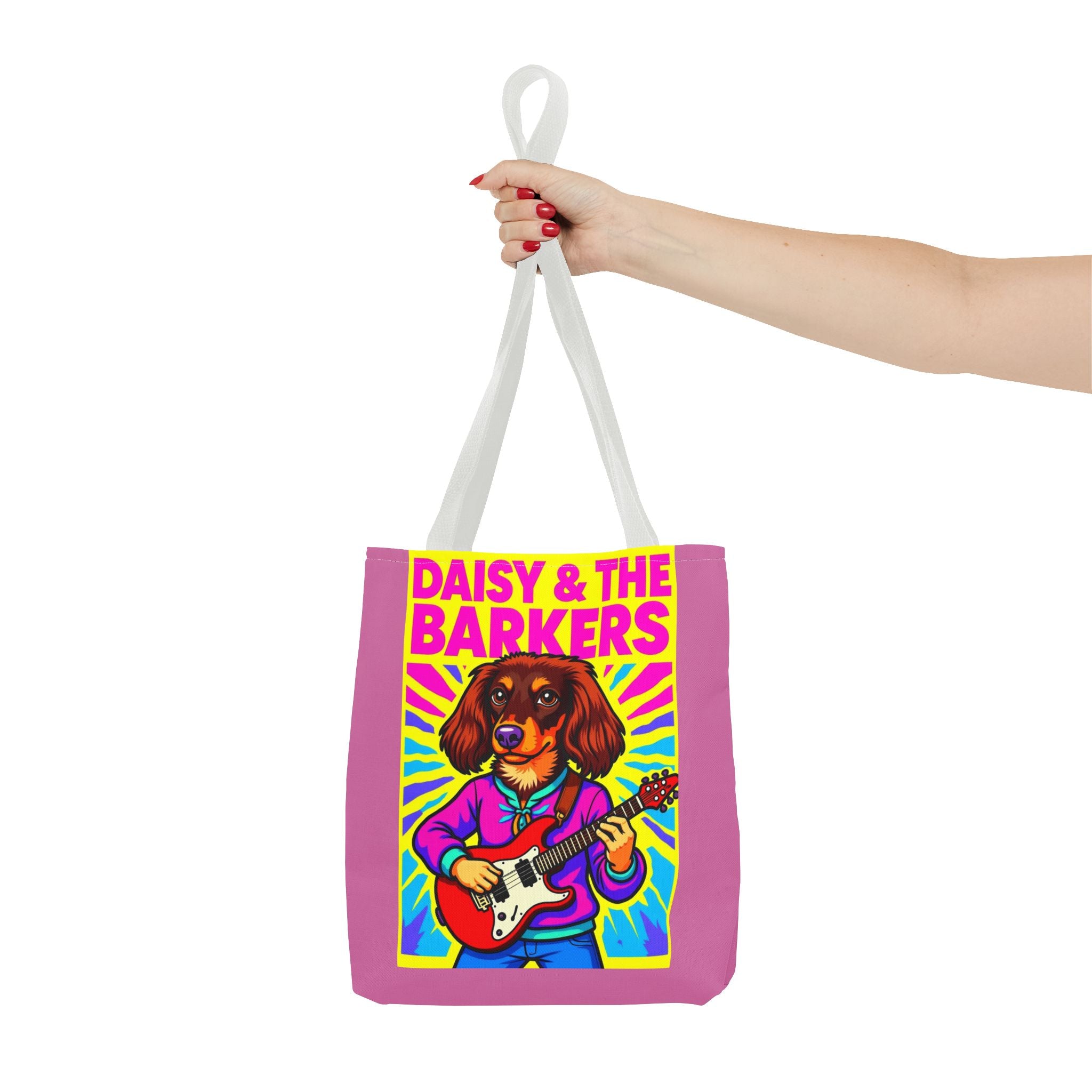 Vibrant Music-Themed Tote Bag | Fun Design for Animal Lovers & Musicians