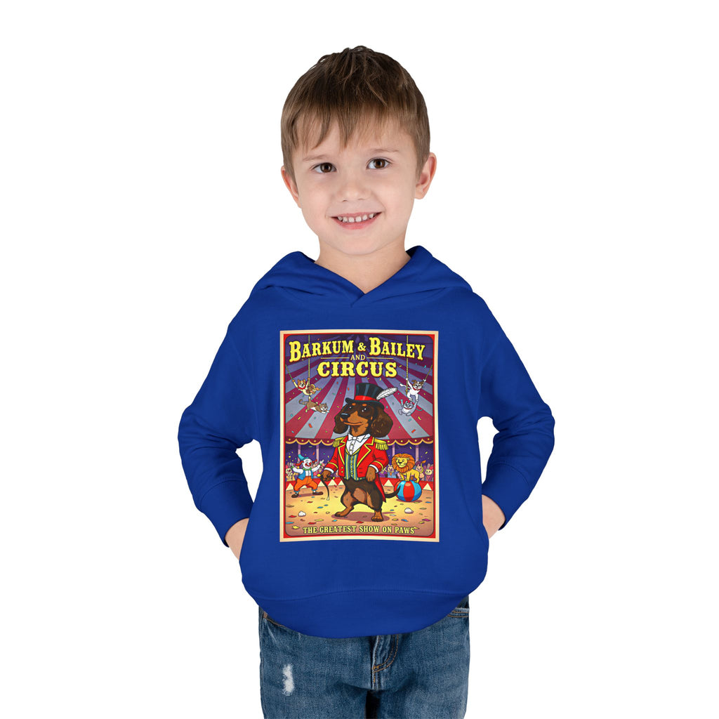 Dachshund - Barkum & Bailey Circus Toddler Fleece Hoodie