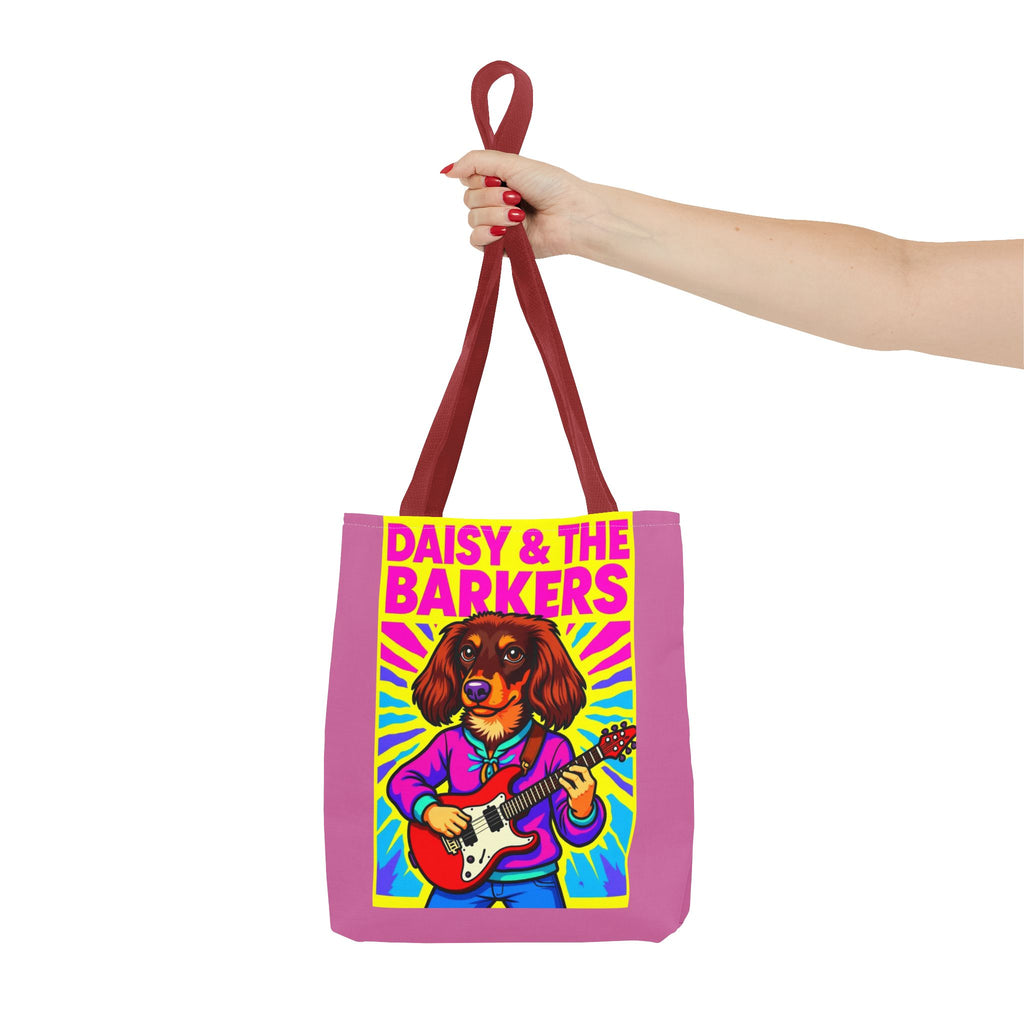 Vibrant Music-Themed Tote Bag | Fun Design for Animal Lovers & Musicians