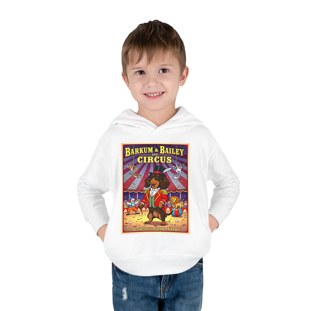 Dachshund - Barkum & Bailey Circus Toddler Fleece Hoodie