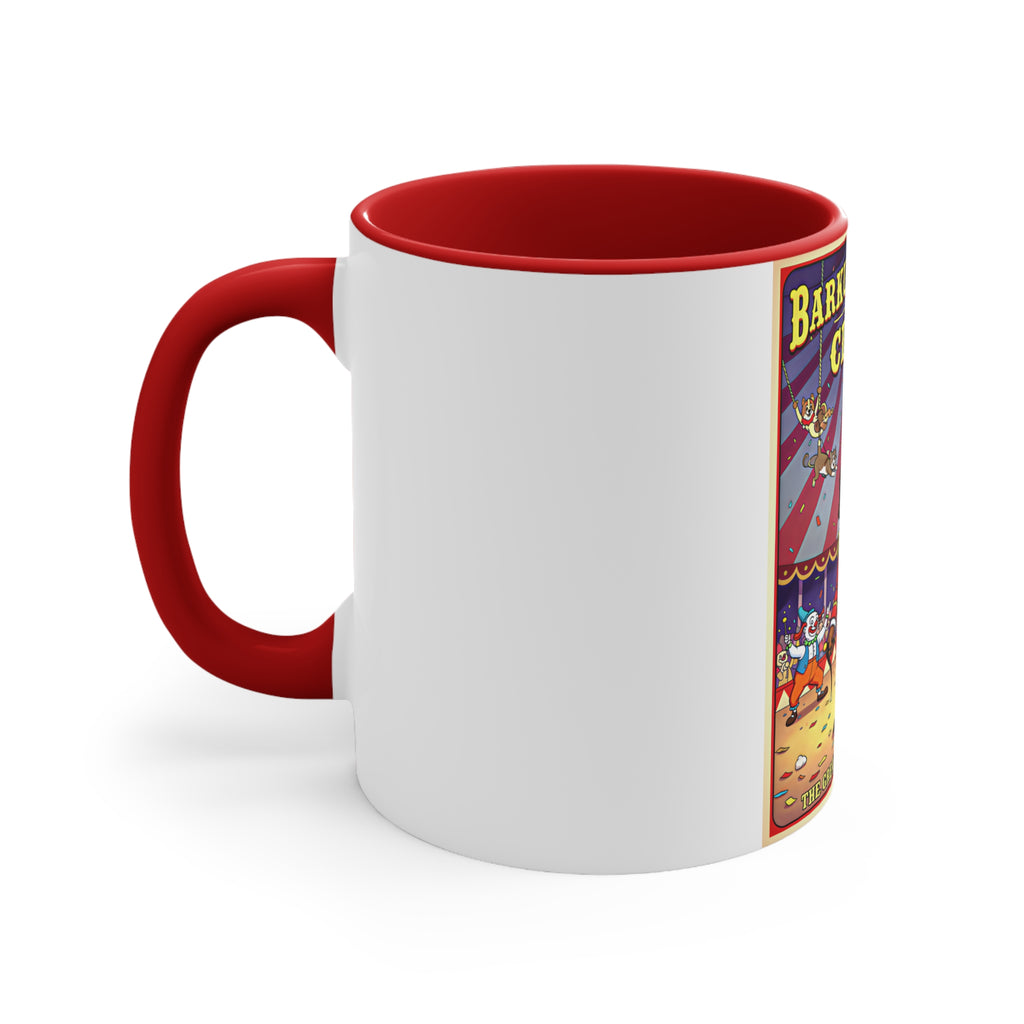 Dachshund Circus-Themed Accent Mug - Barkum & Bailey Show