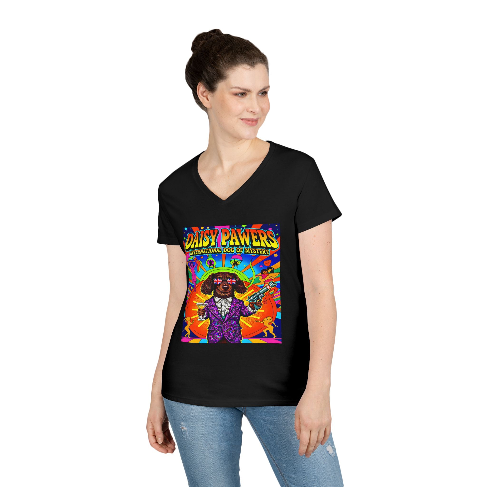 Daisy Pawers Womens Graphic Tee