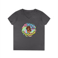Daisy the Famous Dachshund Ladies' V-Neck T-Shirt