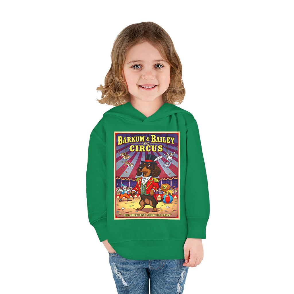 Dachshund - Barkum & Bailey Circus Toddler Fleece Hoodie