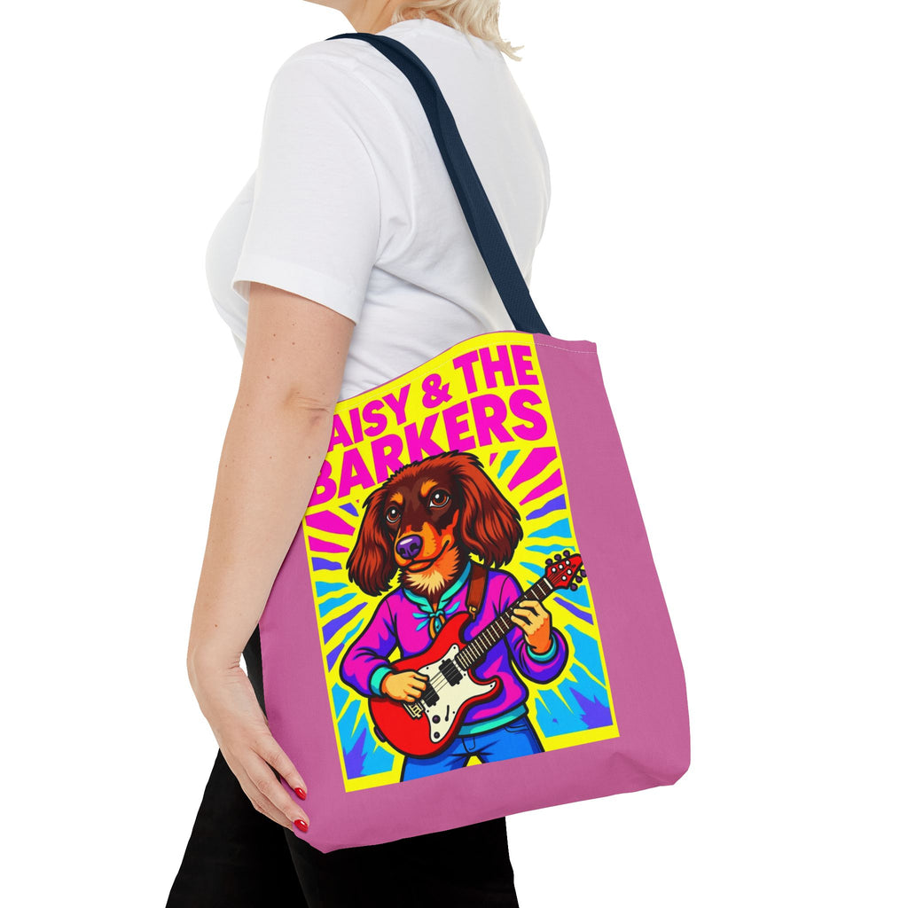 Vibrant Music-Themed Tote Bag | Fun Design for Animal Lovers & Musicians