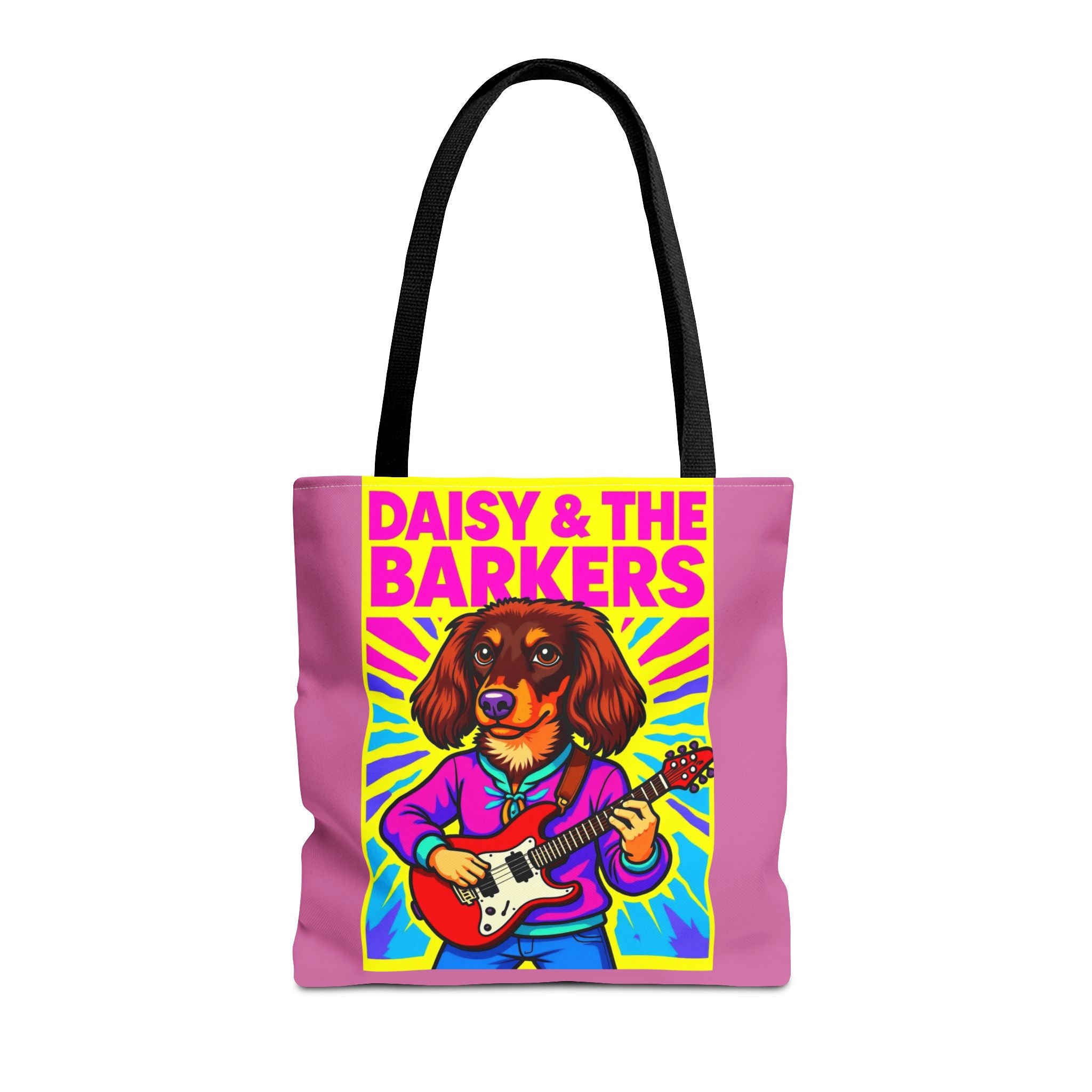 Vibrant Music-Themed Tote Bag | Fun Design for Animal Lovers & Musicians