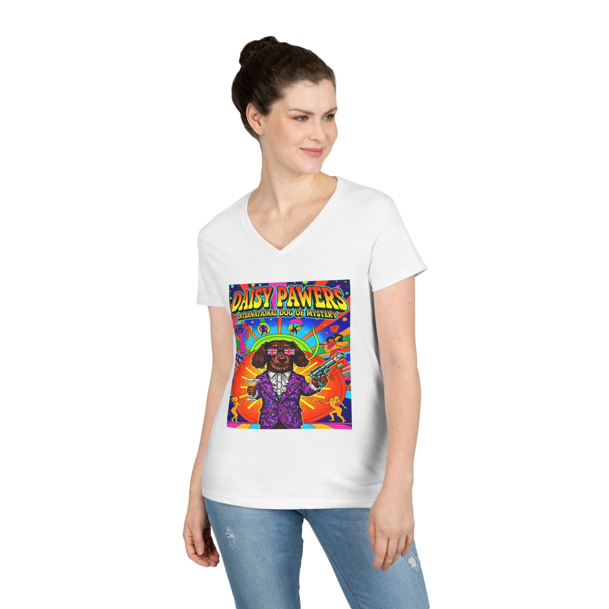 Daisy Pawers Womens Graphic Tee