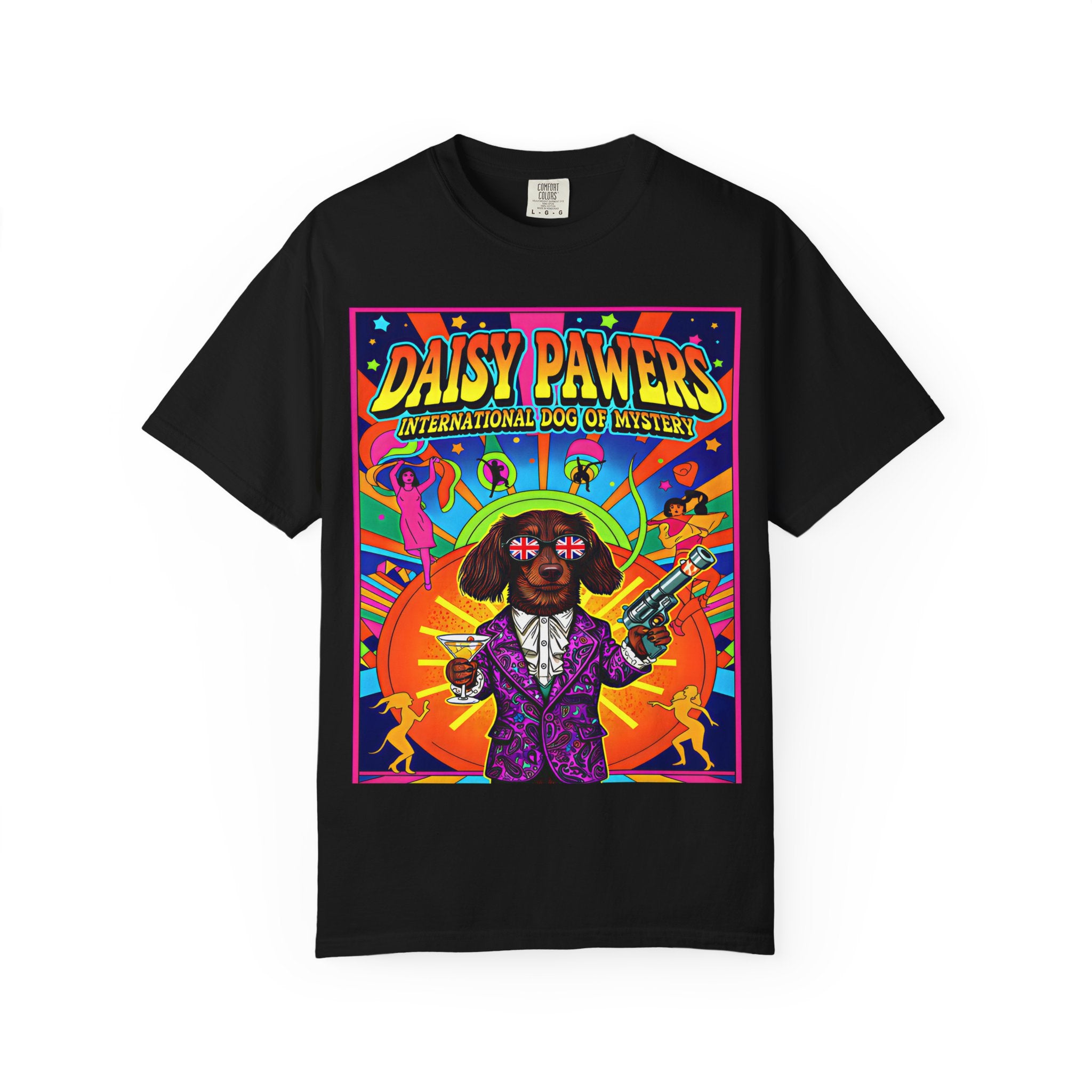 Daisy Pawers Unisex Garment-Dyed T-shirt