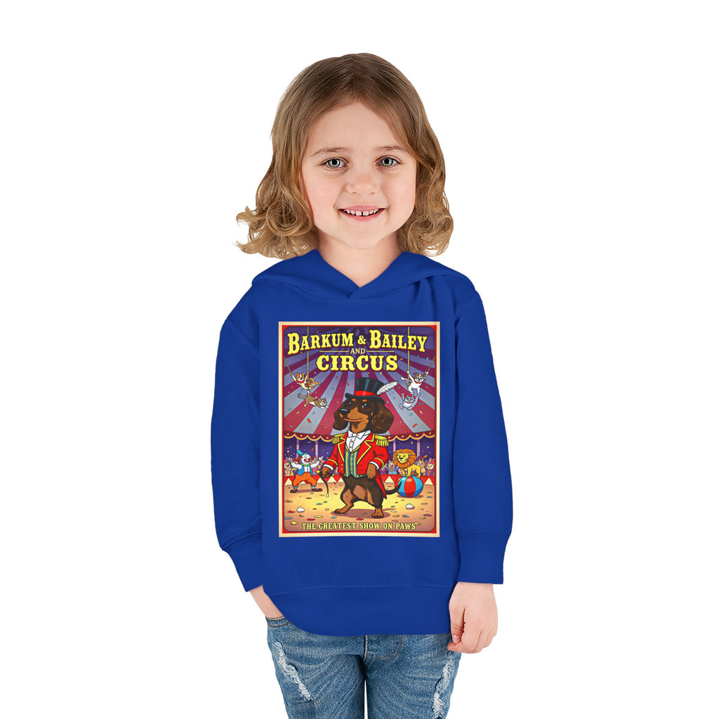 Dachshund - Barkum & Bailey Circus Toddler Fleece Hoodie