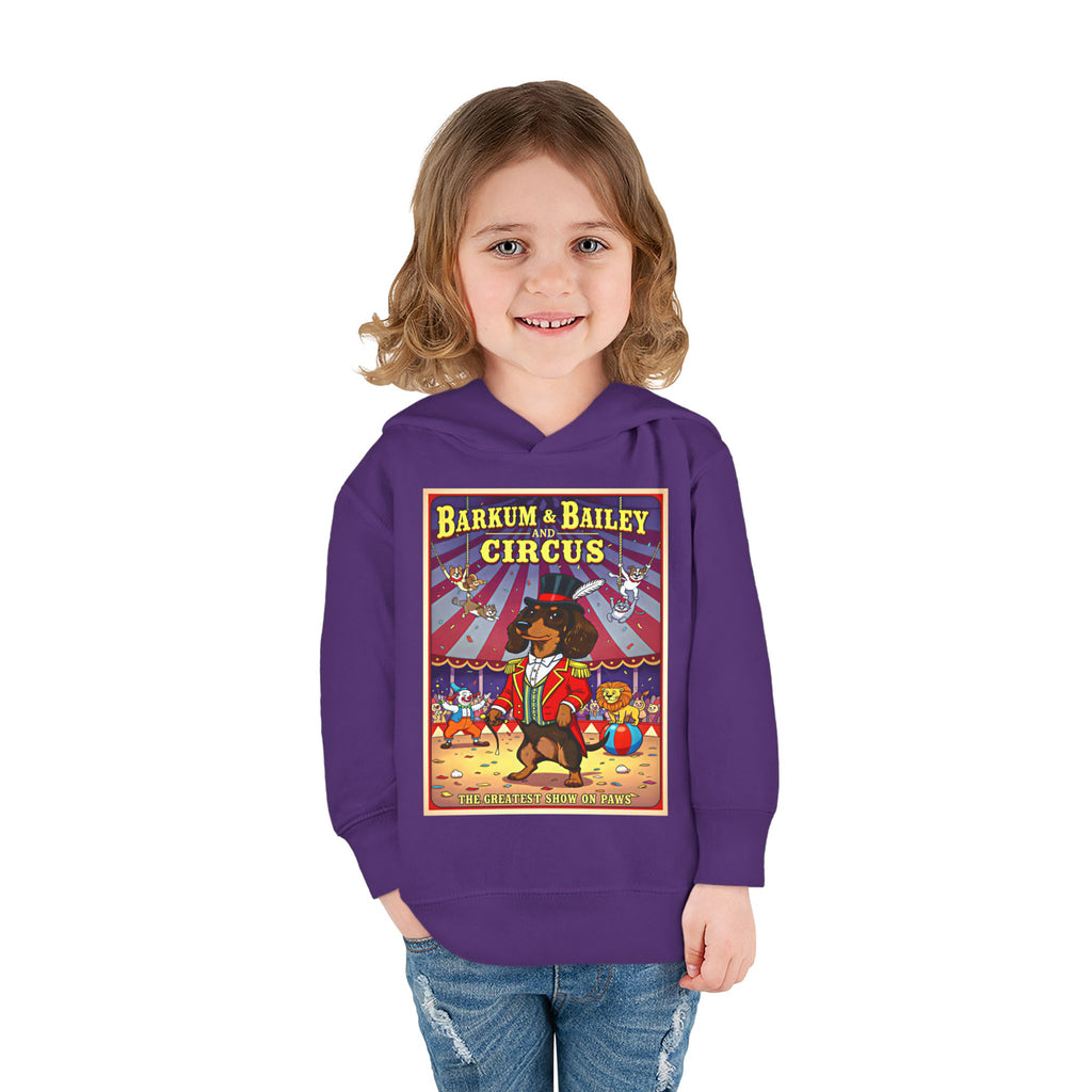 Dachshund - Barkum & Bailey Circus Toddler Fleece Hoodie