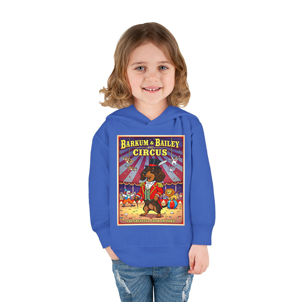 Dachshund - Barkum & Bailey Circus Toddler Fleece Hoodie