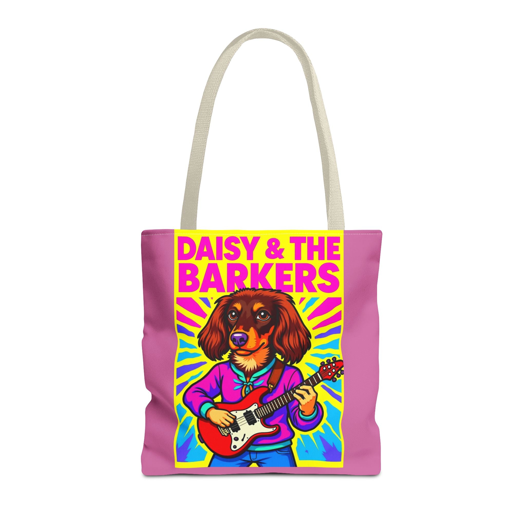 Vibrant Music-Themed Tote Bag | Fun Design for Animal Lovers & Musicians