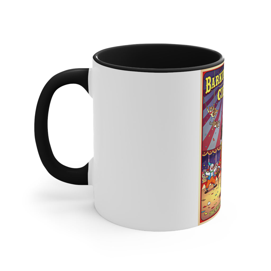 Dachshund Circus-Themed Accent Mug - Barkum & Bailey Show