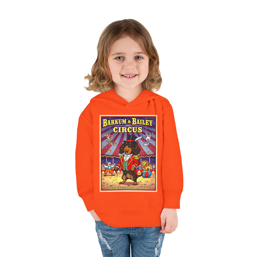 Dachshund - Barkum & Bailey Circus Toddler Fleece Hoodie