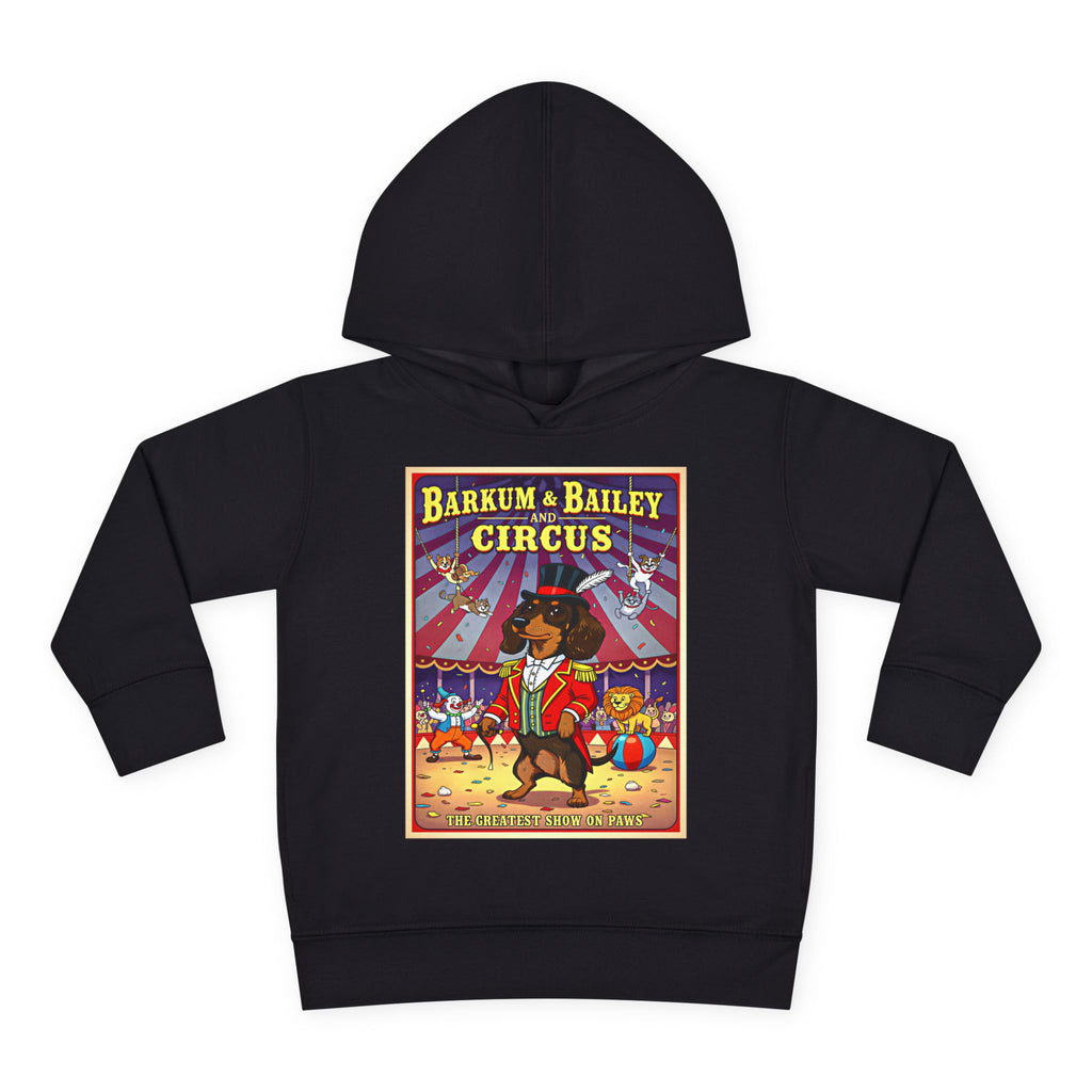 Dachshund - Barkum & Bailey Circus Toddler Fleece Hoodie