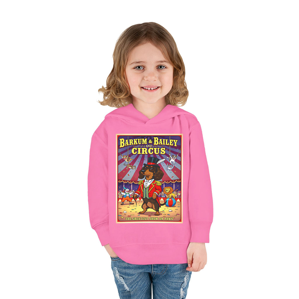 Dachshund - Barkum & Bailey Circus Toddler Fleece Hoodie