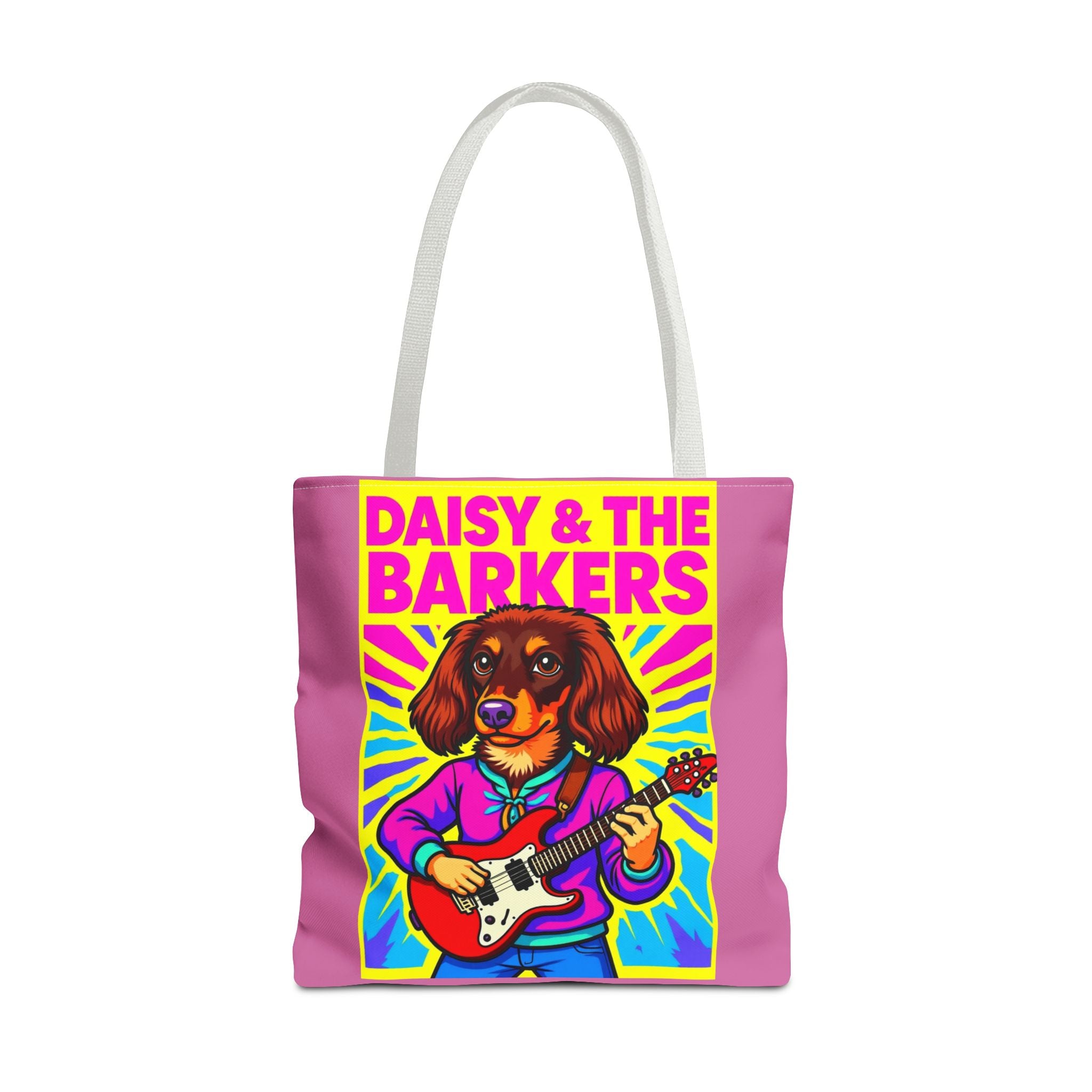 Vibrant Music-Themed Tote Bag | Fun Design for Animal Lovers & Musicians
