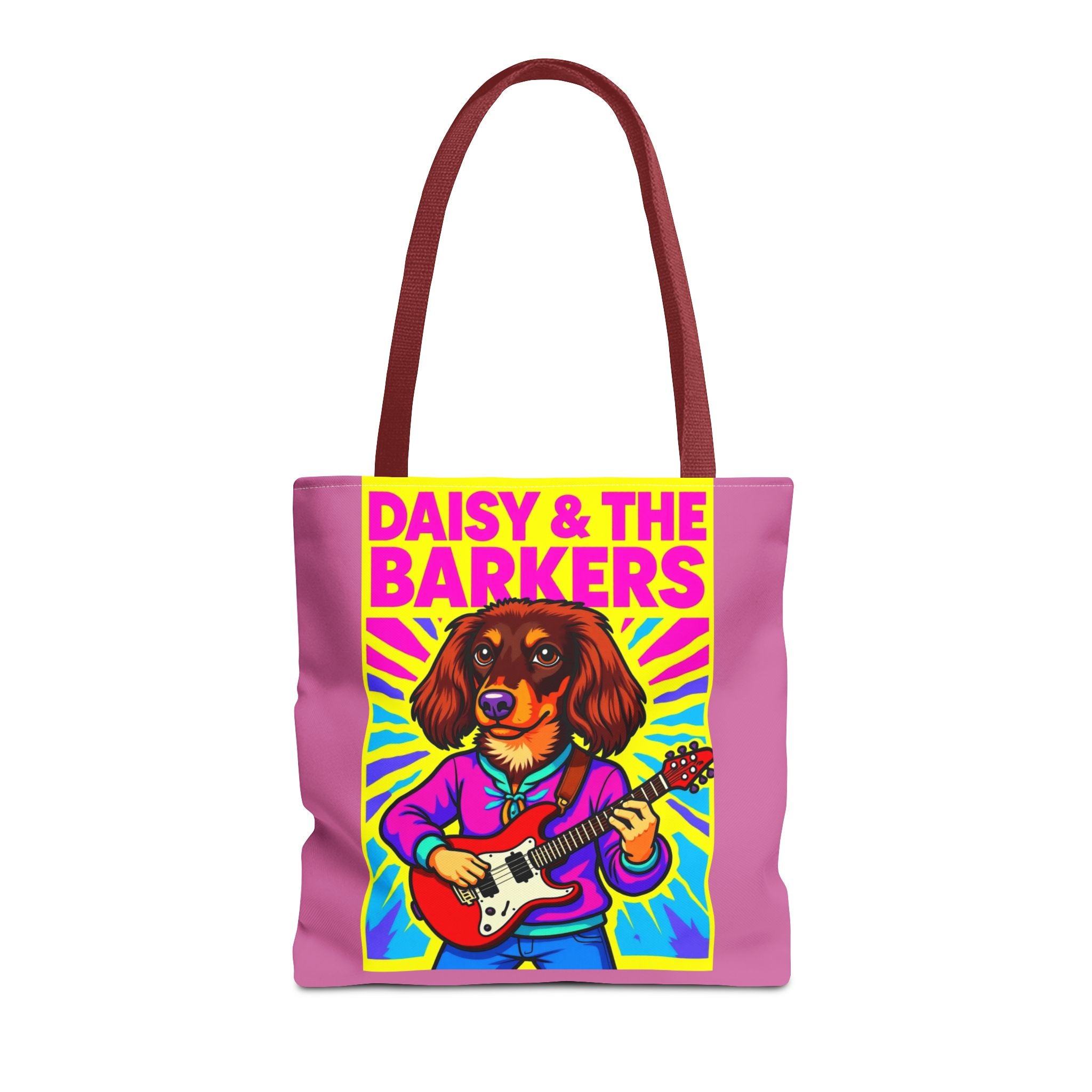 Vibrant Music-Themed Tote Bag | Fun Design for Animal Lovers & Musicians