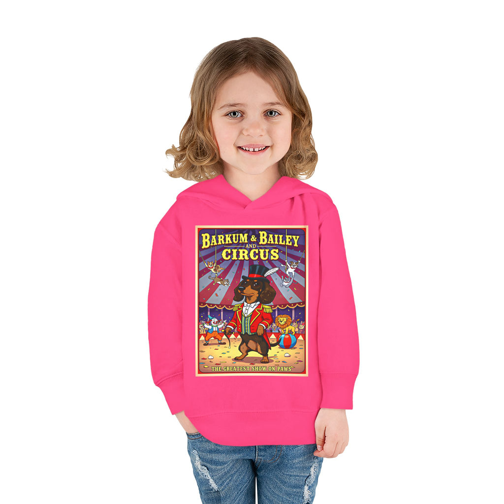 Dachshund - Barkum & Bailey Circus Toddler Fleece Hoodie