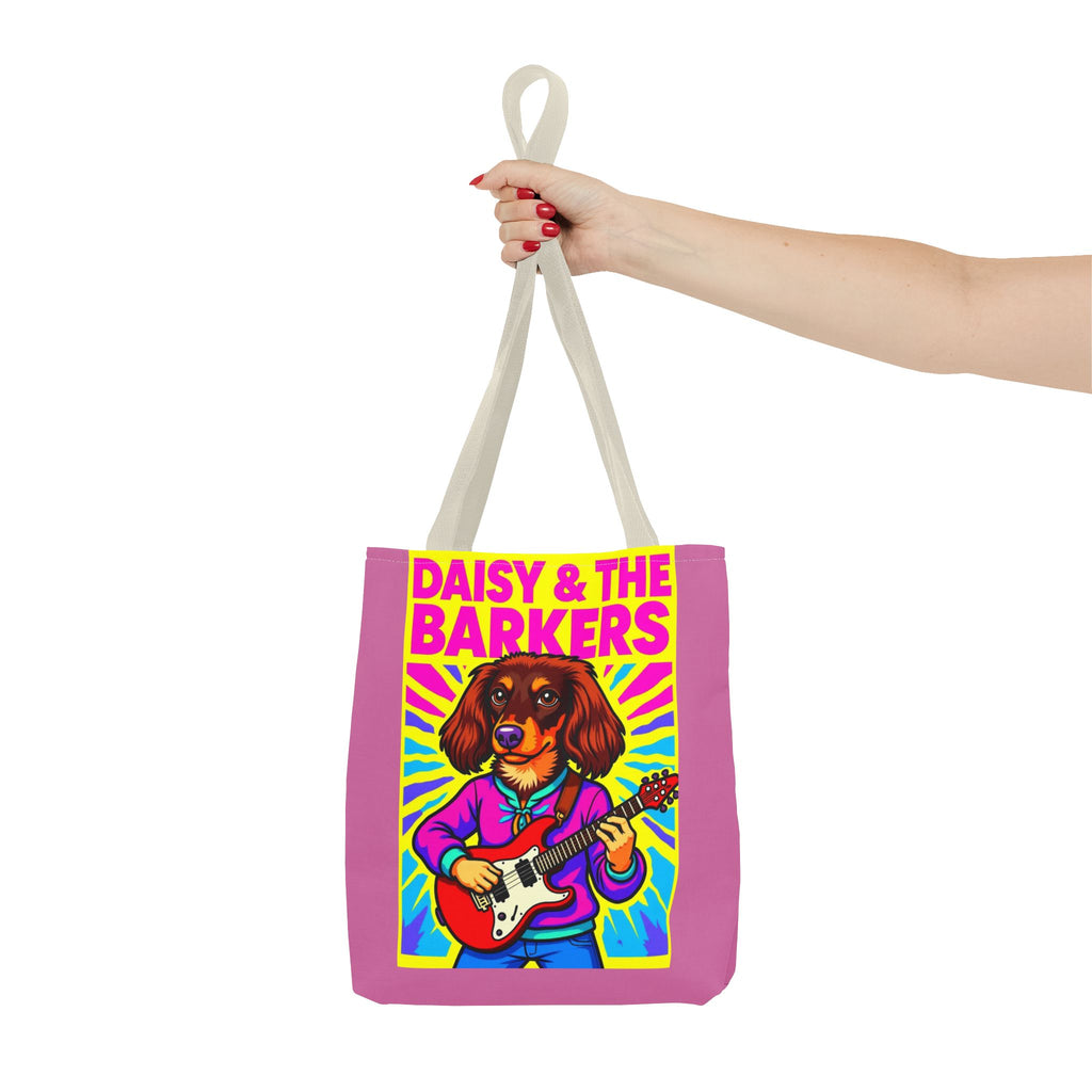 Vibrant Music-Themed Tote Bag | Fun Design for Animal Lovers & Musicians