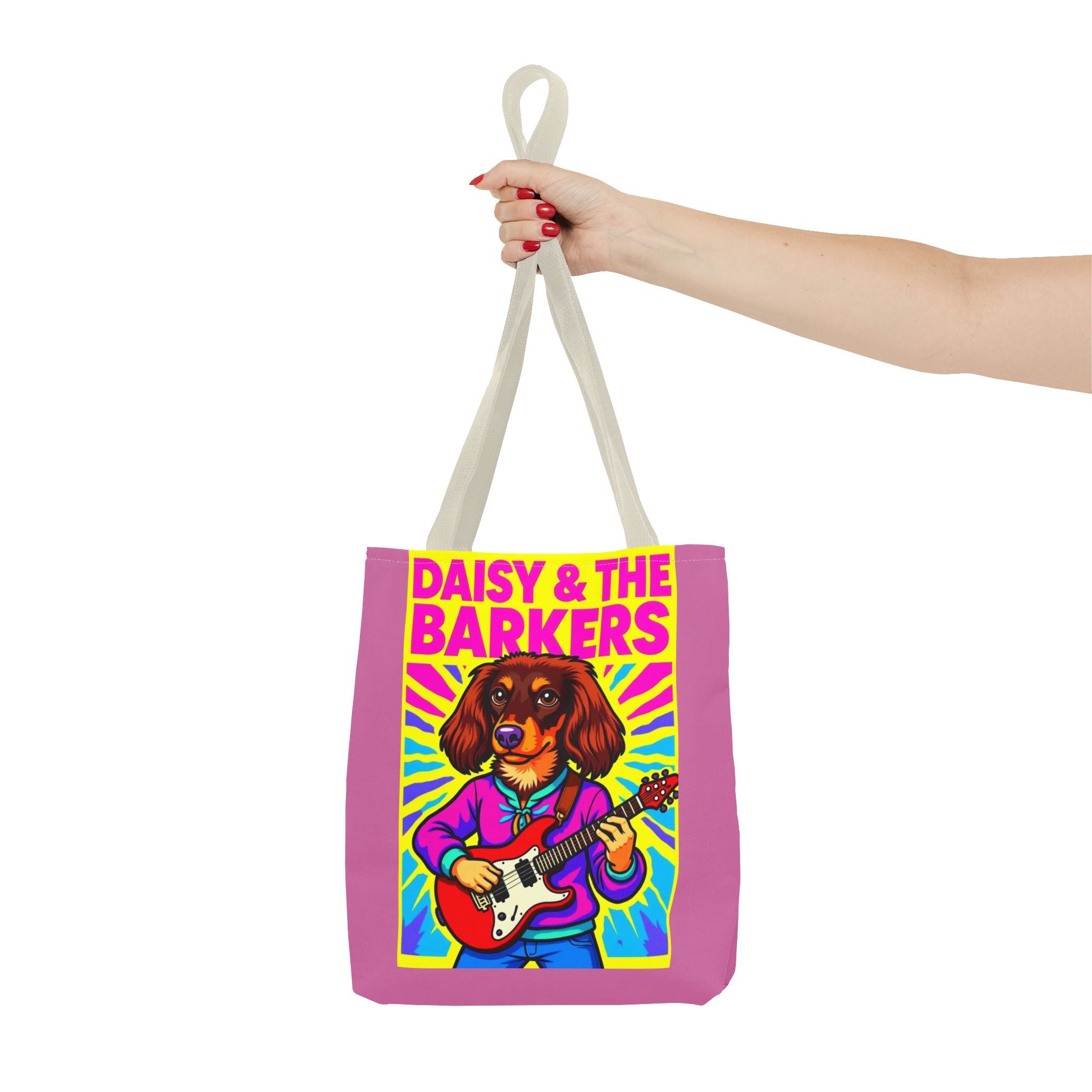 Vibrant Music-Themed Tote Bag | Fun Design for Animal Lovers & Musicians